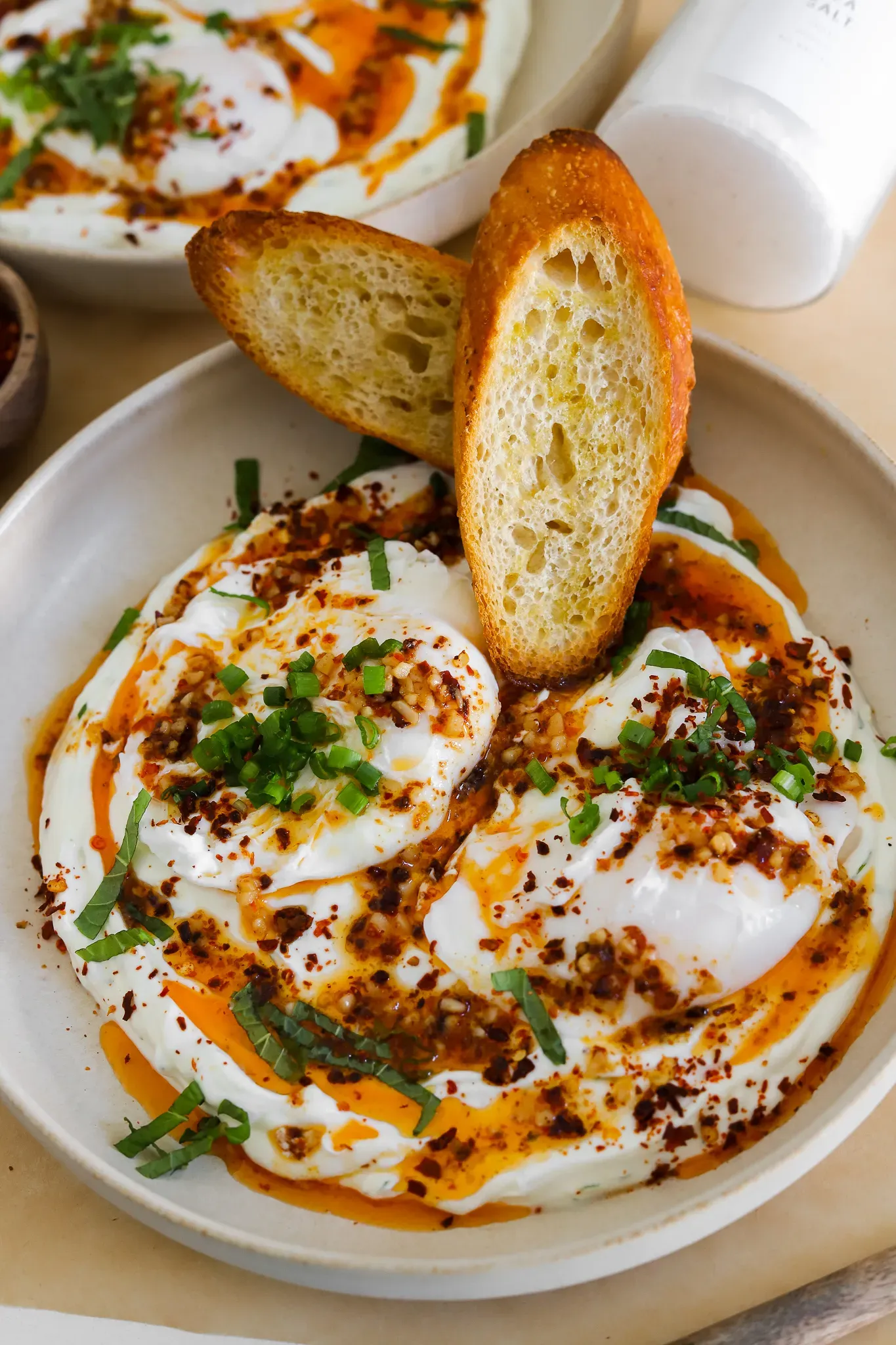 Cilbir (Turkish Poached Eggs)