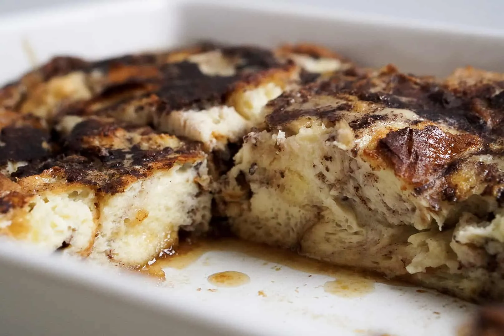 Cinnamon Roll French Toast Egg Bake
