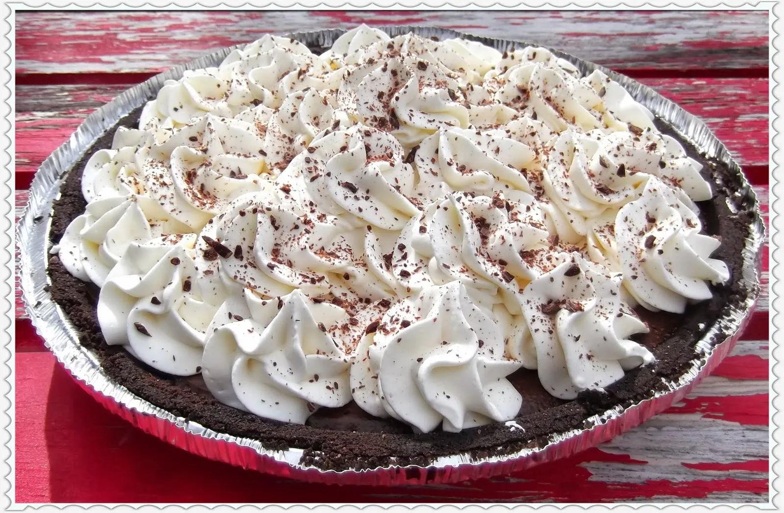 Clark Bar Whipped Cream Pie