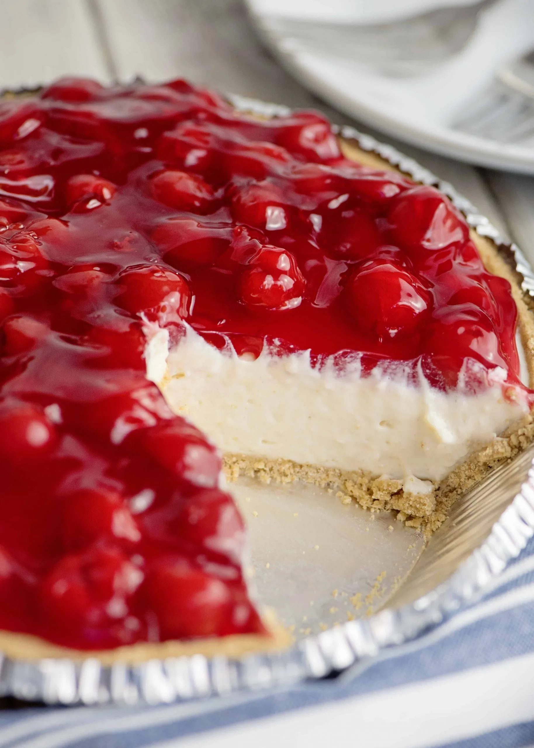Classic Cherry Cheese Pie