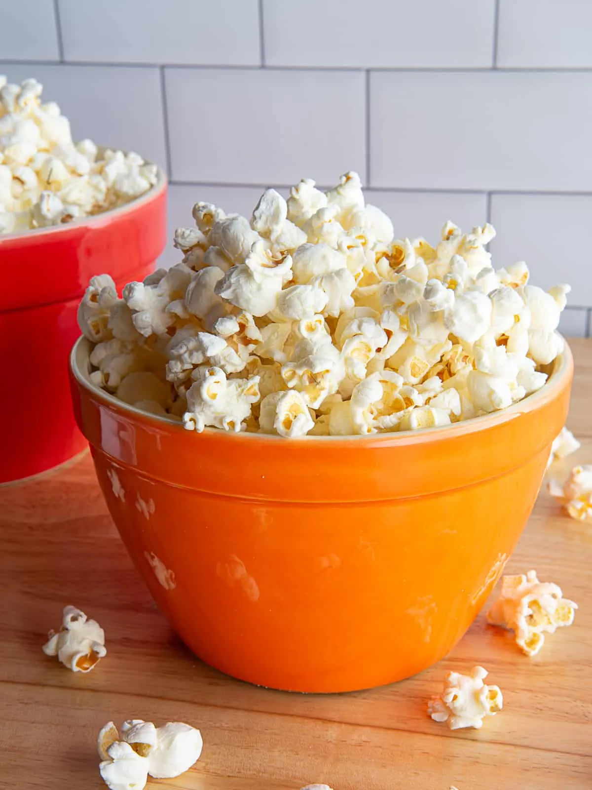 Clean Eating Coconut Popcorn