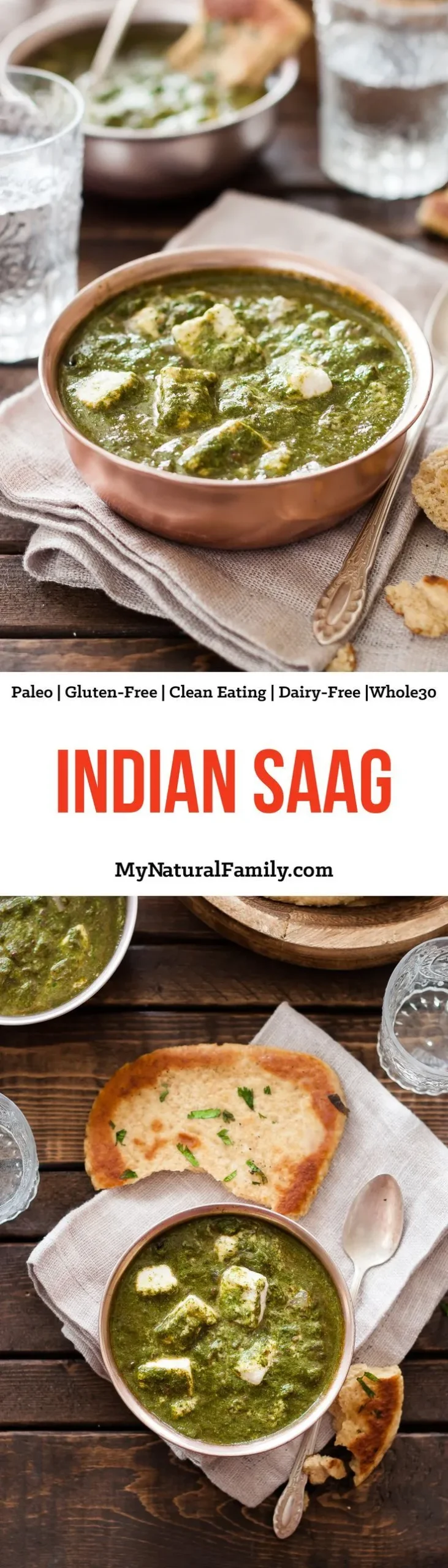 Clean Eating Indian Saag
