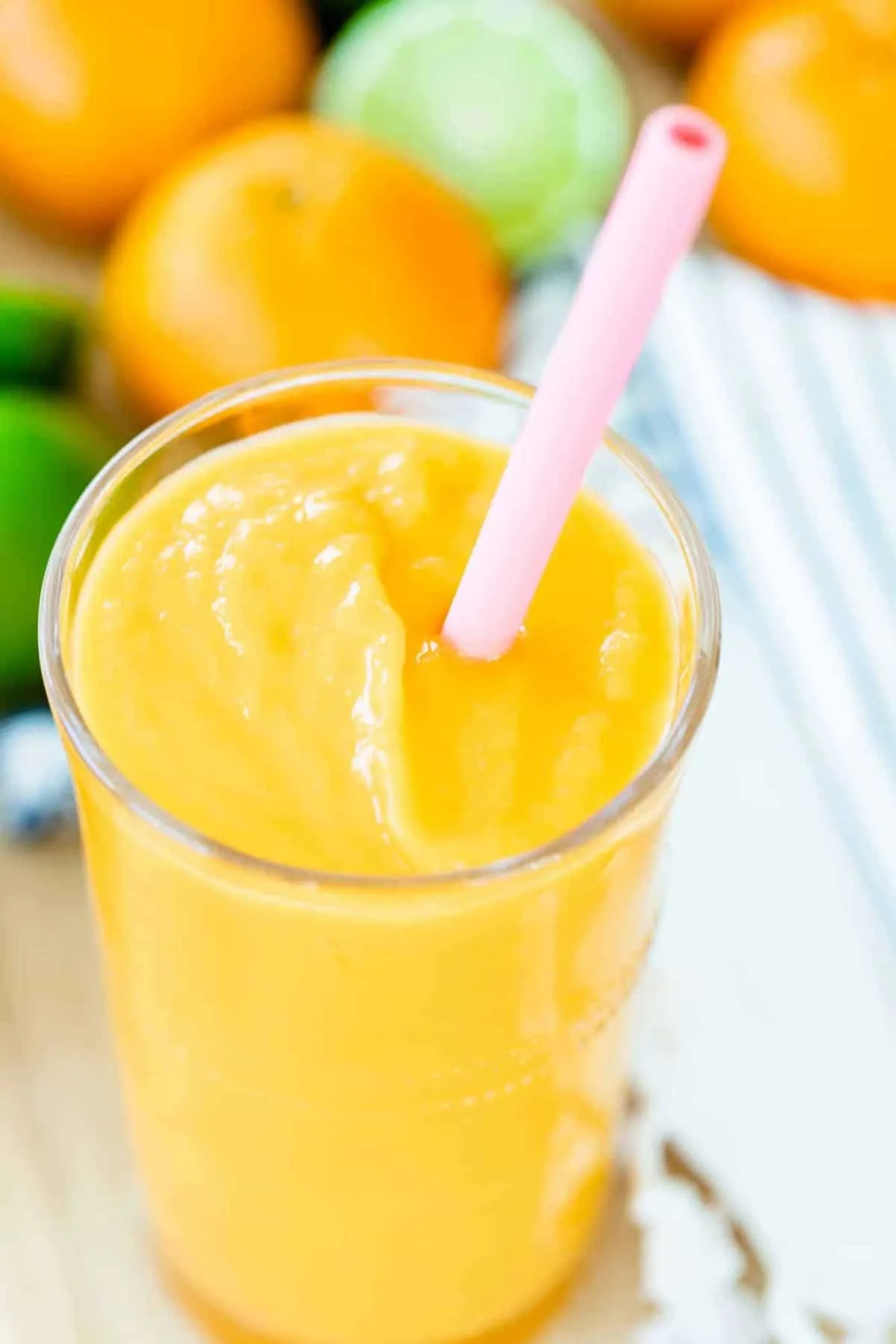 Clean Eating Mango Orange Smoothie