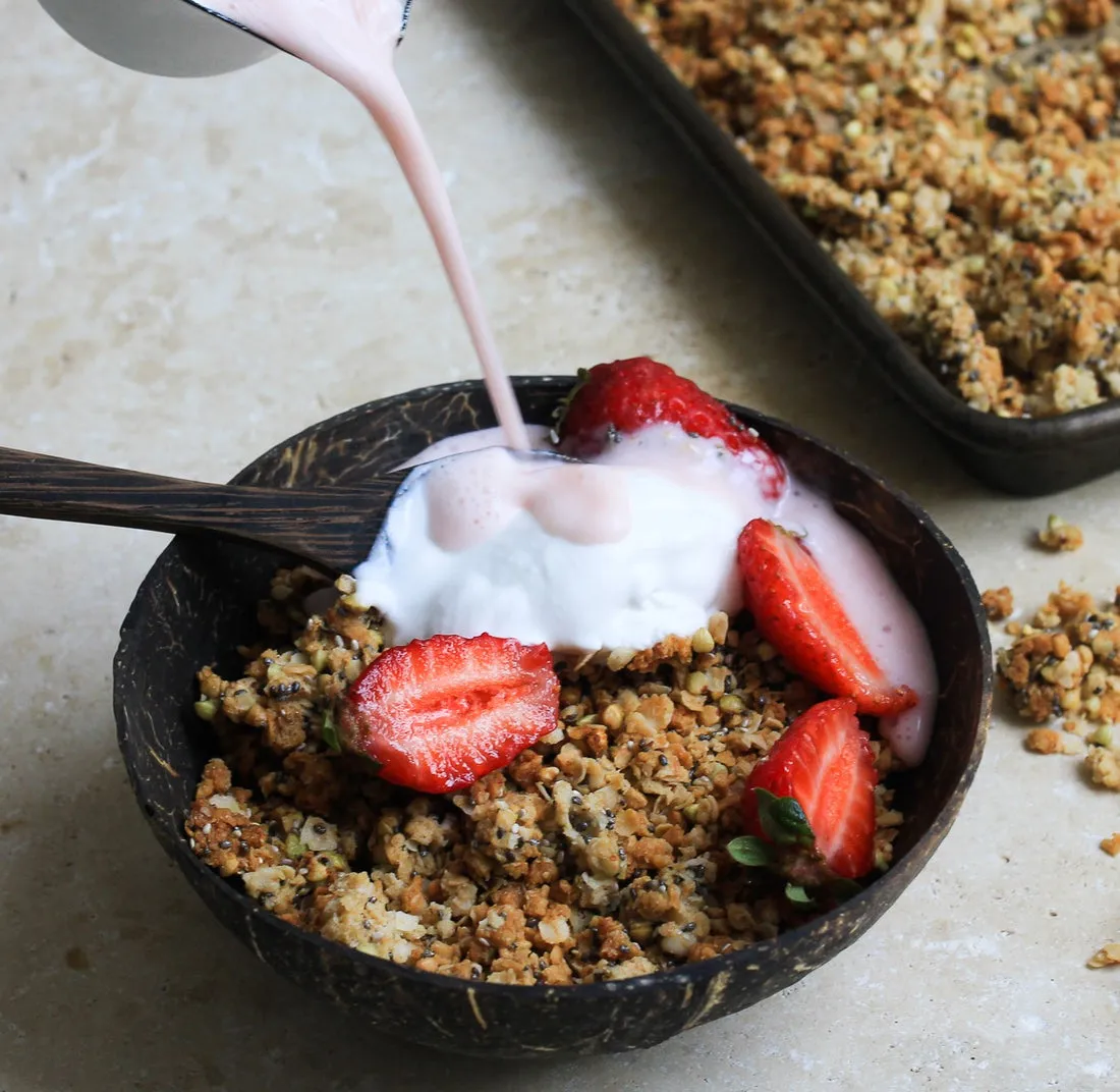 Coconut Almond Chia Granola