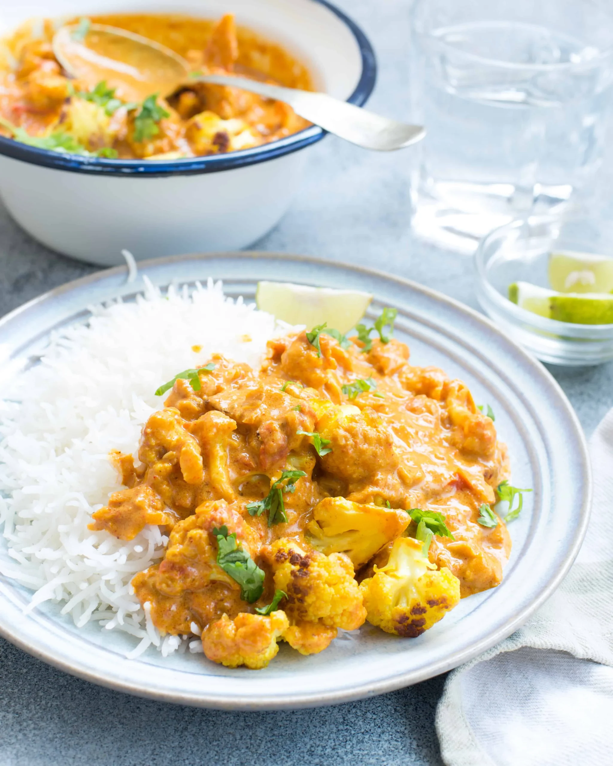 Coconut Cauliflower Curry Mash