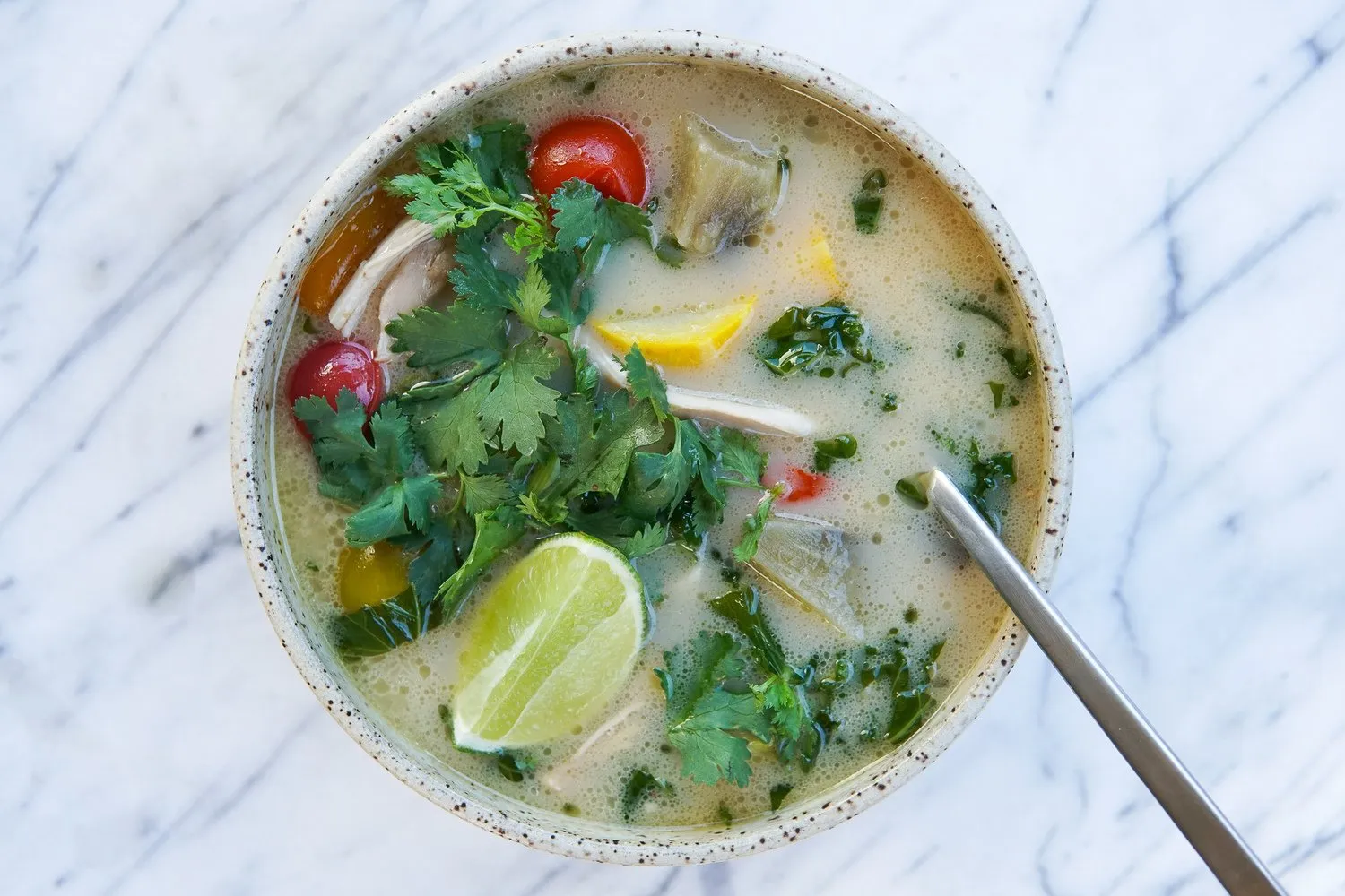 Coconut Lime Chicken Soup