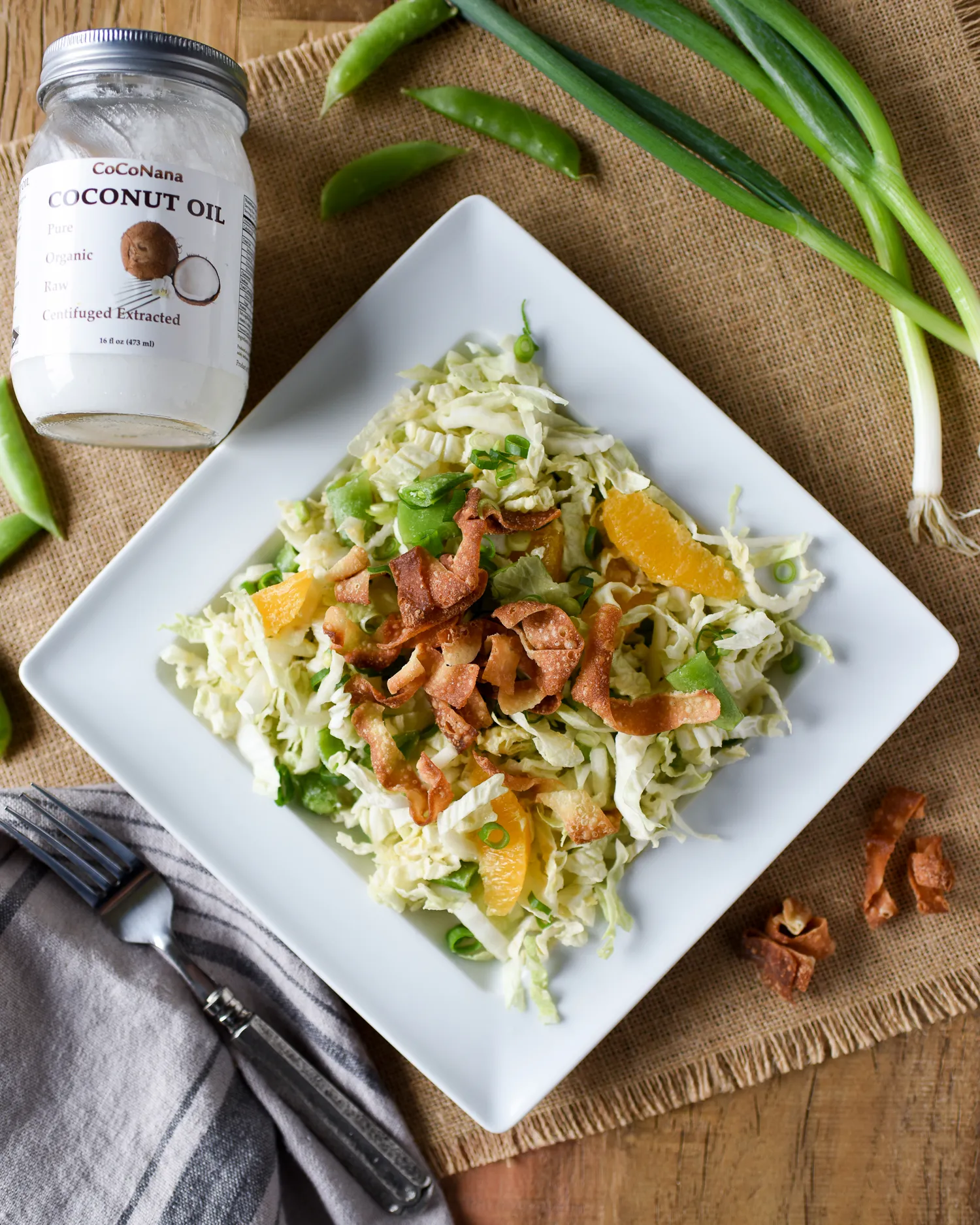 Coconut Oil Salad Dressing