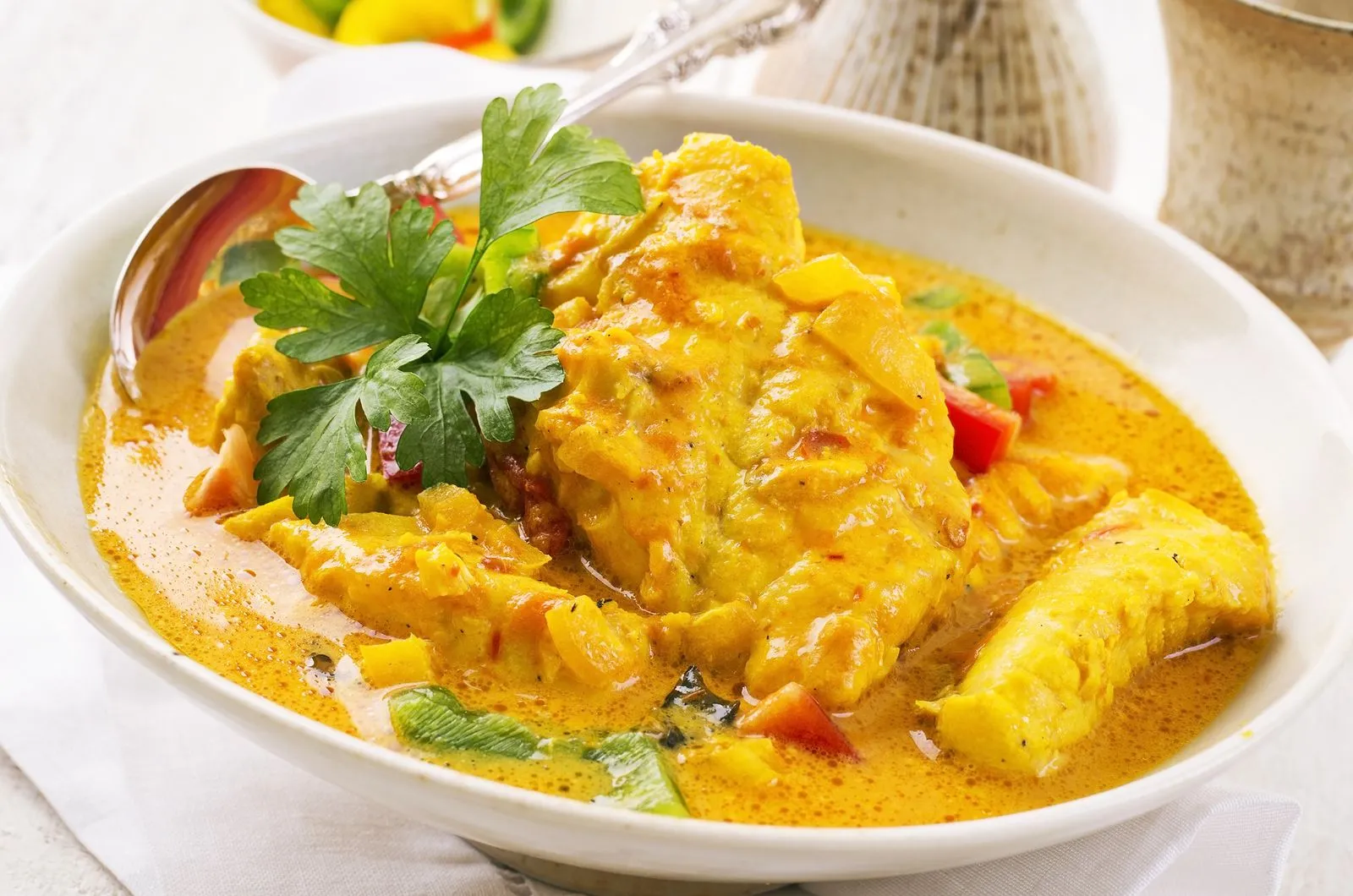 Coconut and Fish Curry