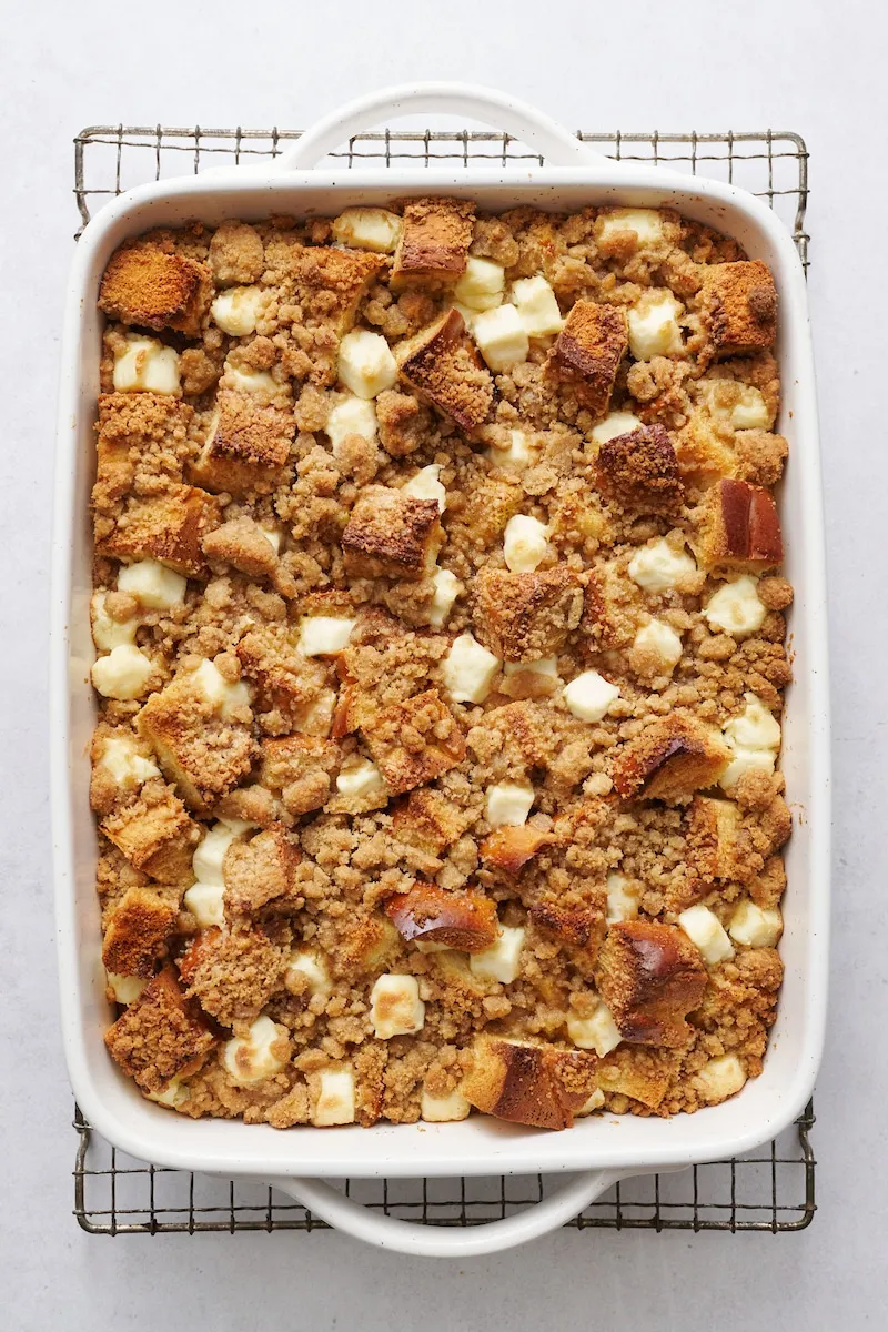 Coffee Cake French Toast Casserole