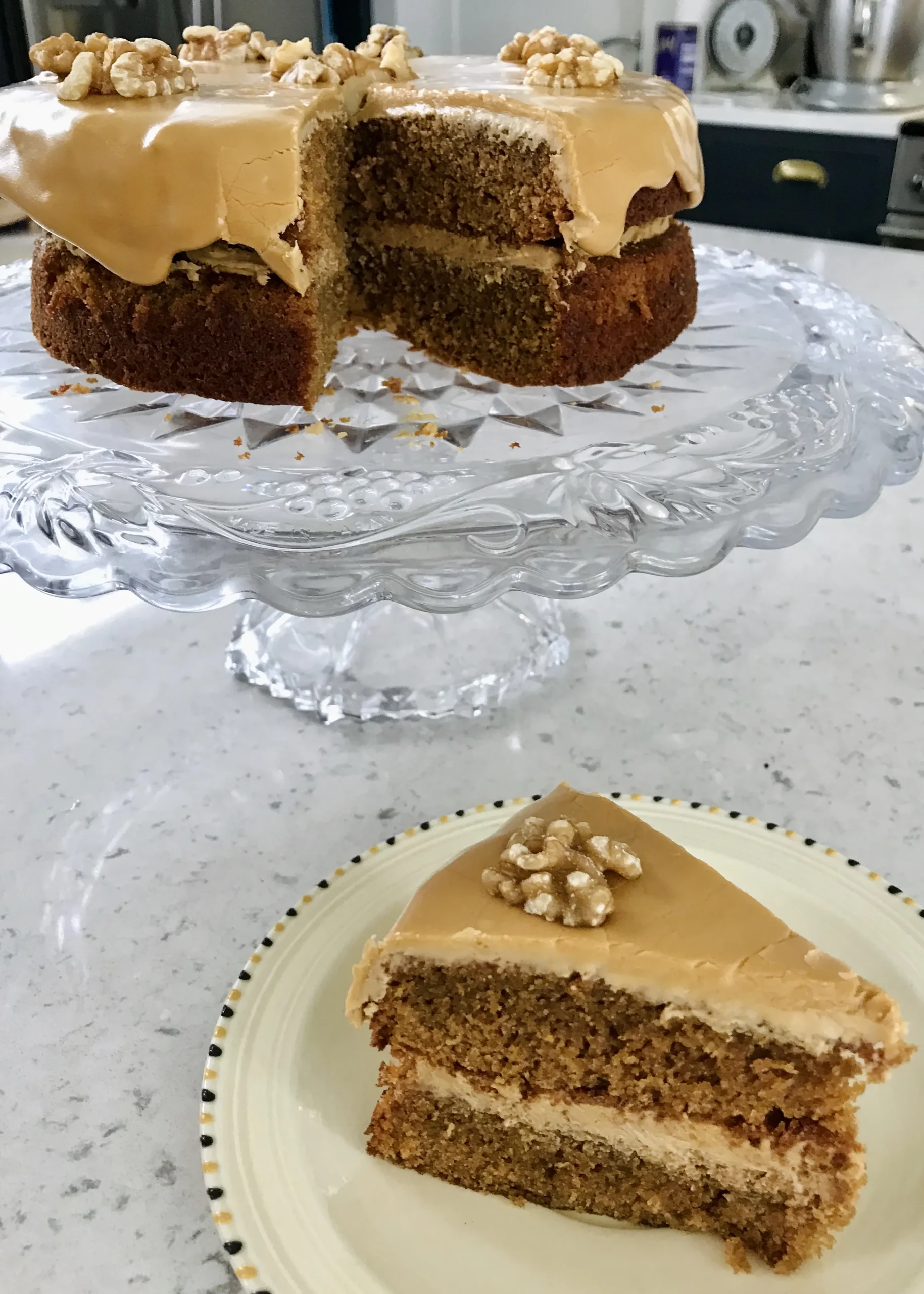 Coffee Cake with Coffee