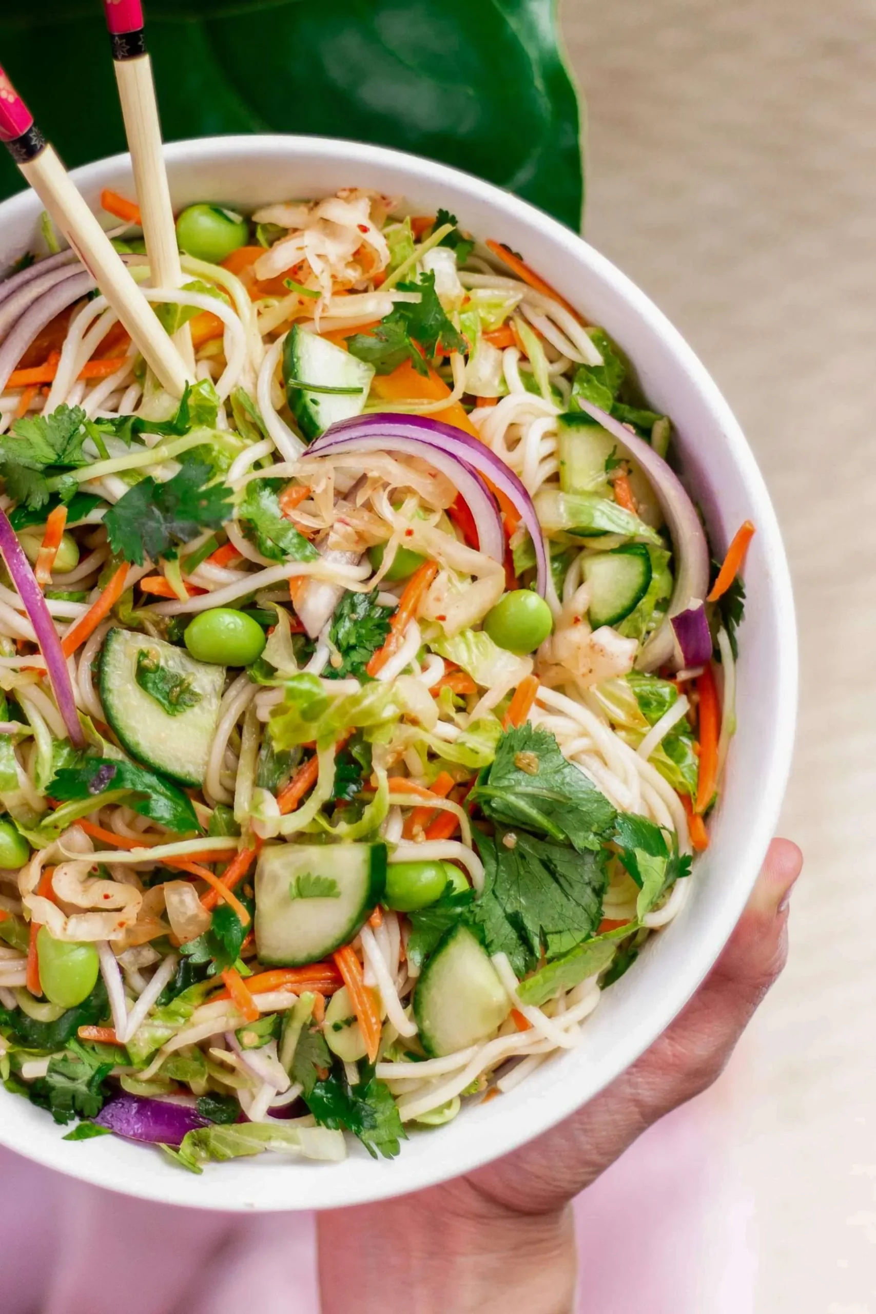 Cold Sesame Noodle Salad