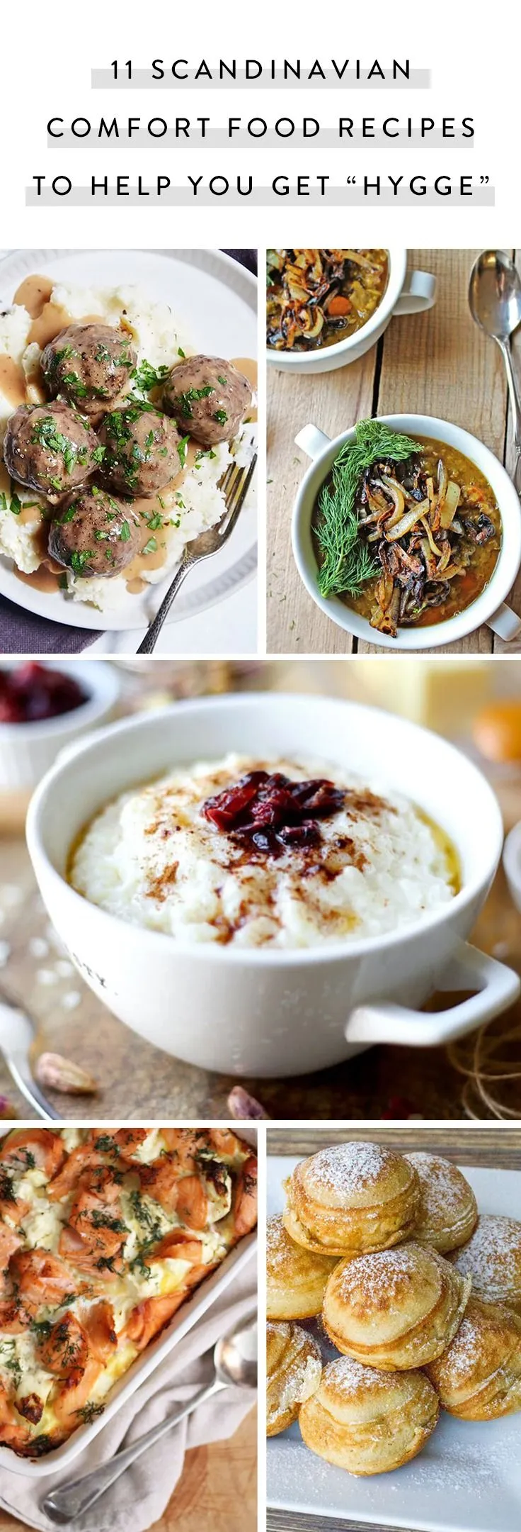 Comfort Foods to Inspire Nordic Hygge