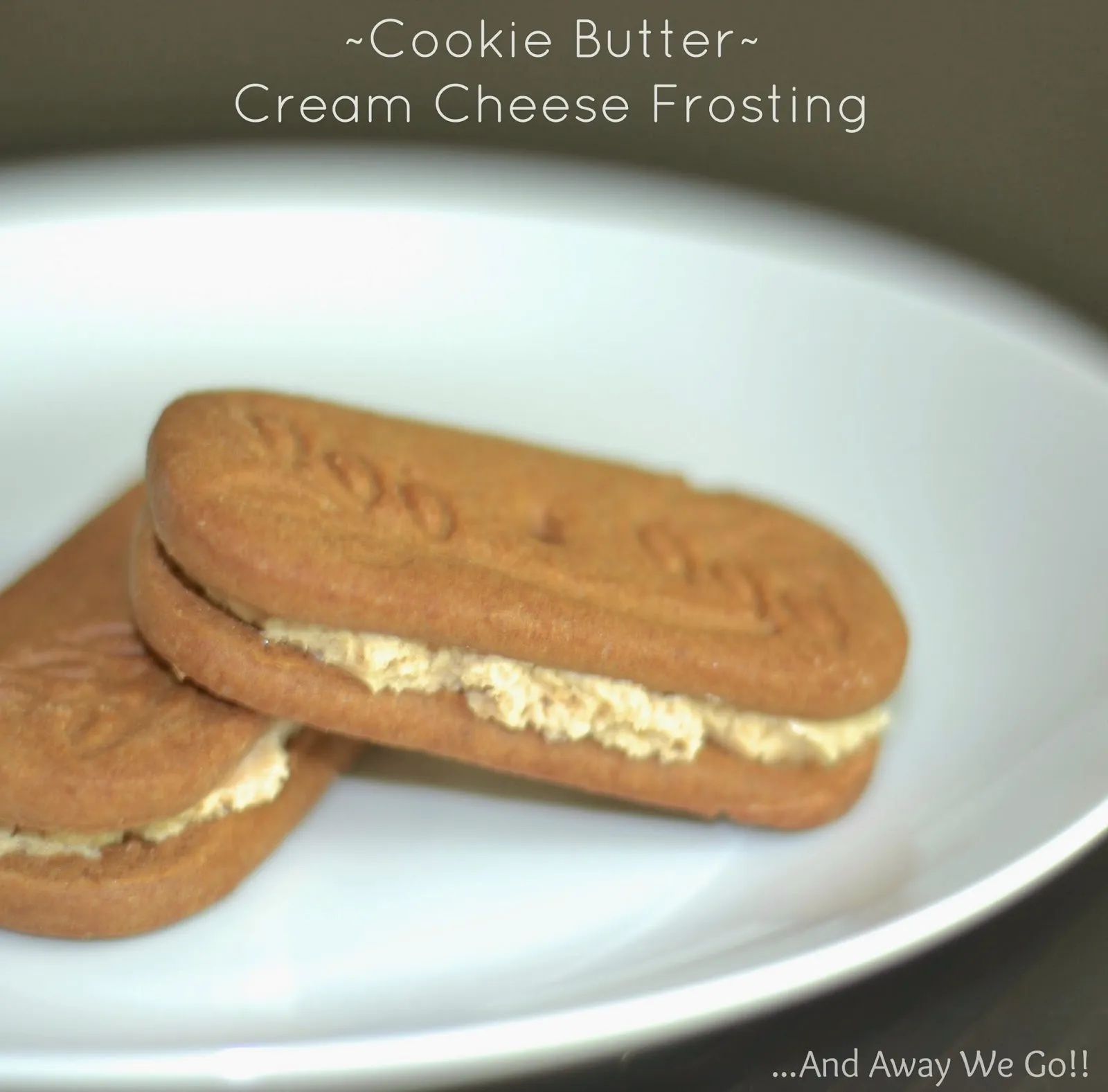 Cookie Butter Cream Cheese Frosting