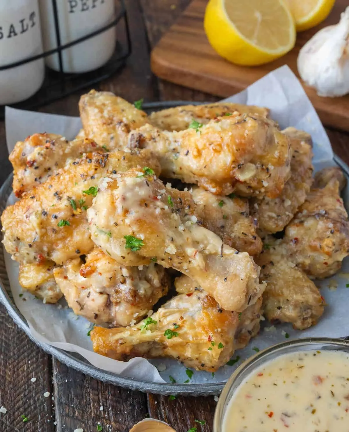 Copycat Buffalo Wild Wings Garlic Parmesan Sauce