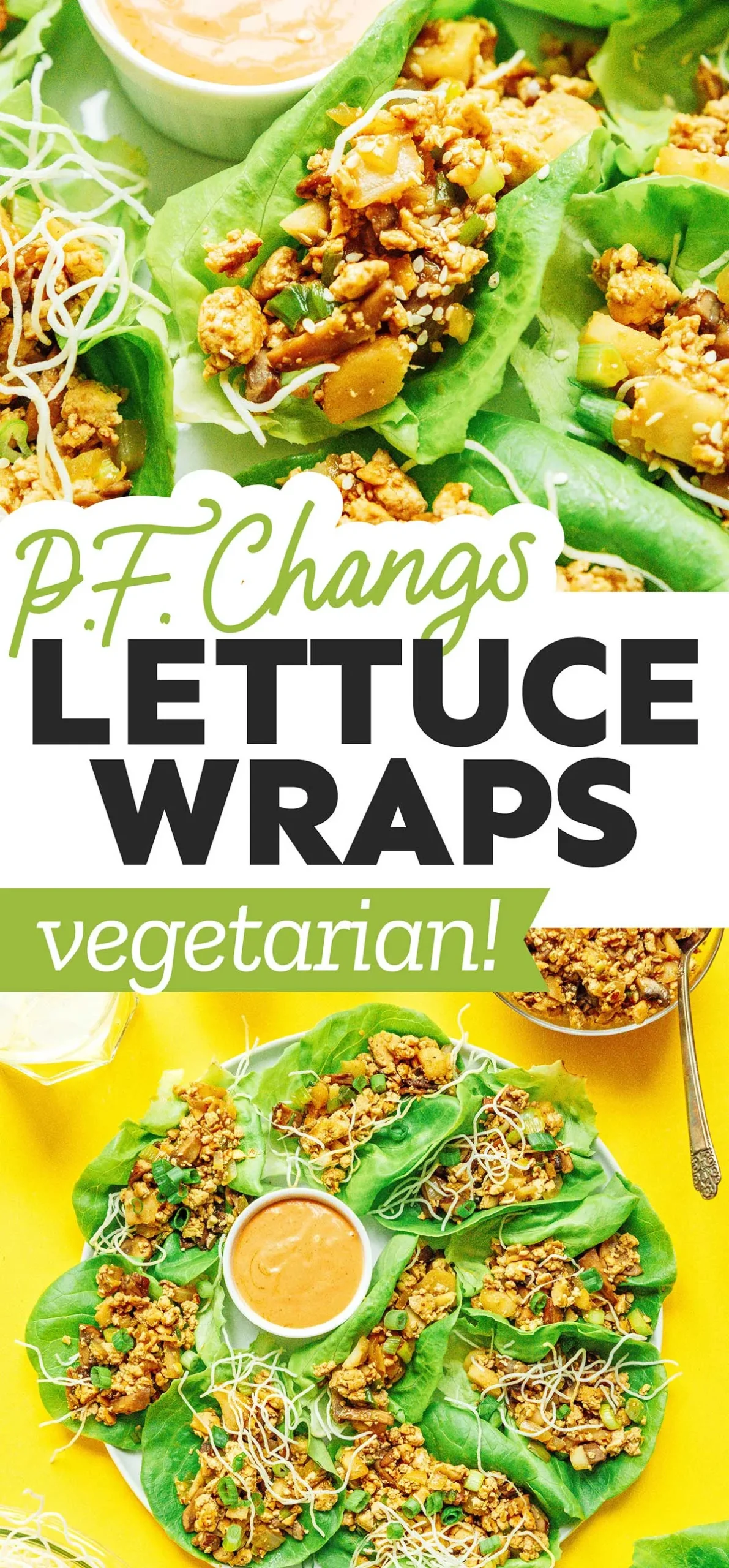 Copycat P.F. Chang's Vegan Lettuce Wraps
