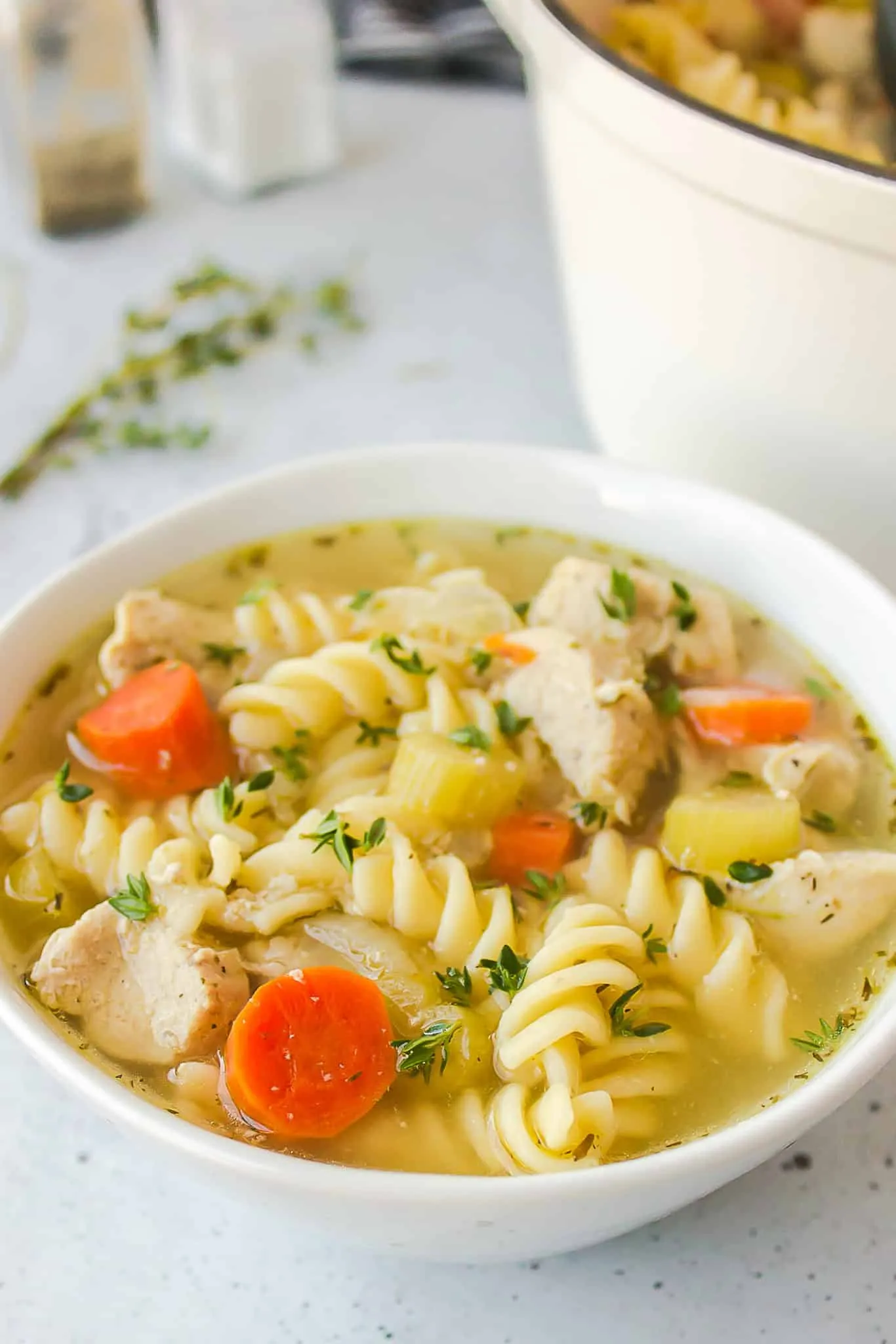 Copycat Panera Chicken Noodle Soup