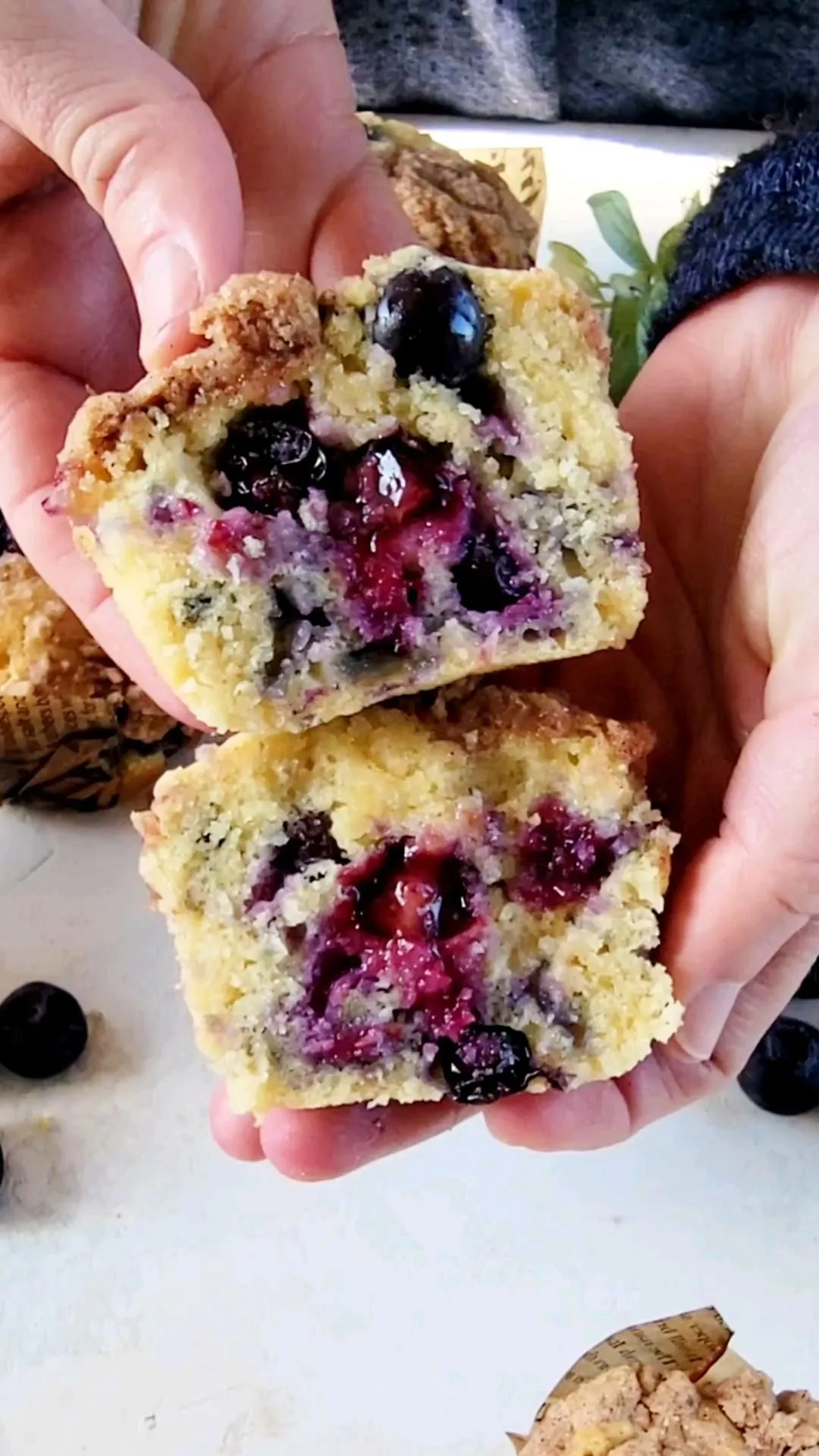 Copycat Panera Wild Blueberry Muffins