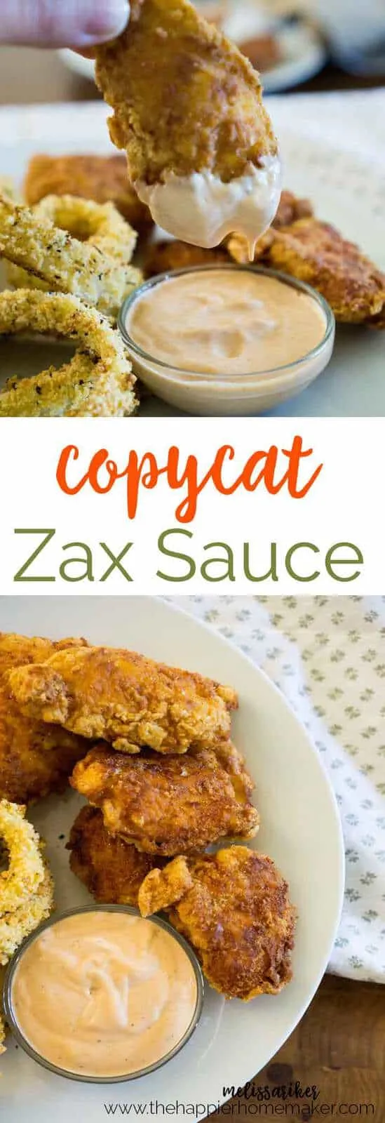 Copycat Zax Sauce Dipping Sauce for Chicken Fries