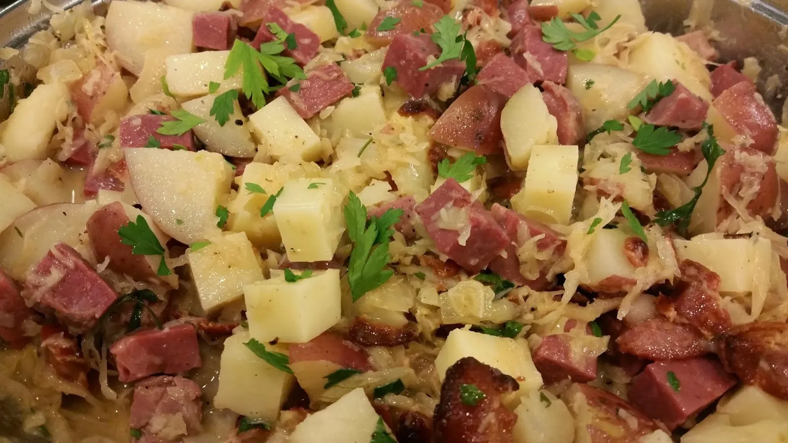 Corned Beef Potato Salad