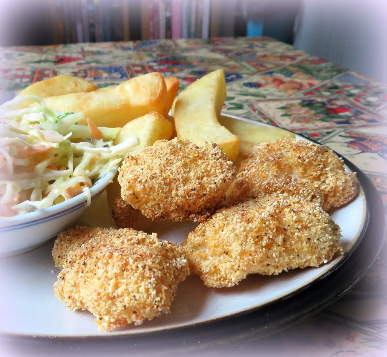 Cornmeal Crusted Cod Cheeks