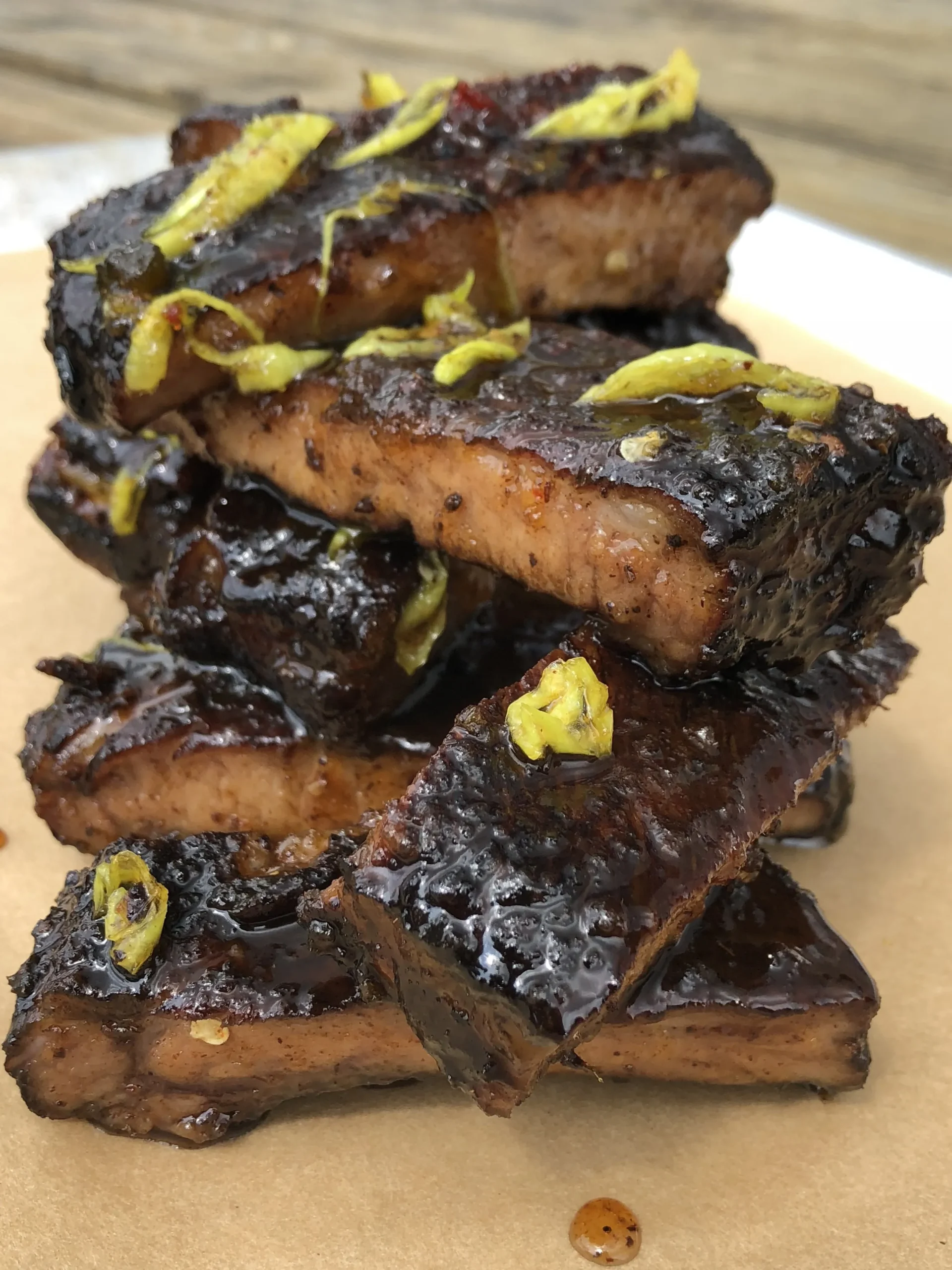 Country Style Ribs with Pepper Jelly