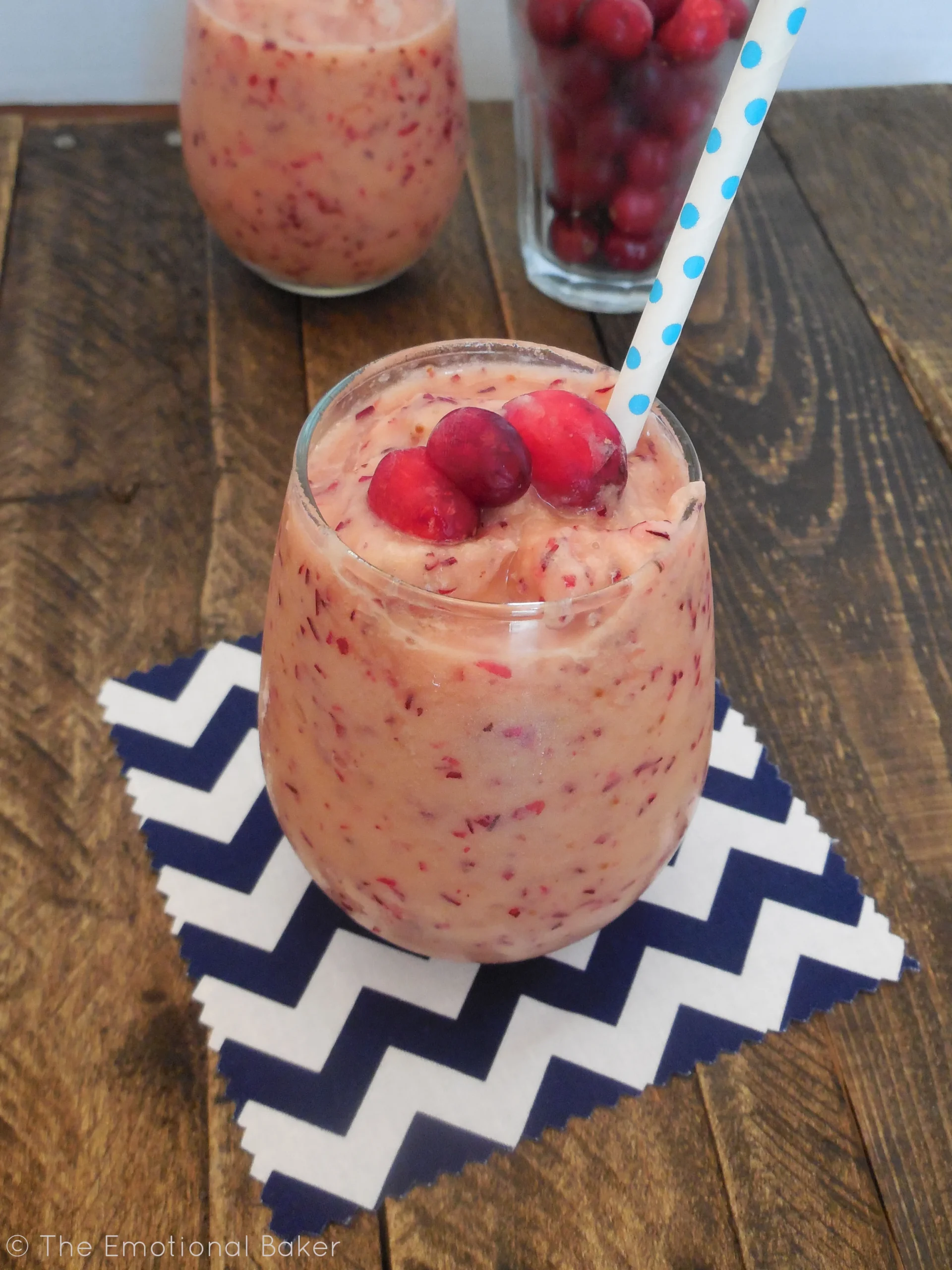 Cranberry Orange Avocado Smoothie