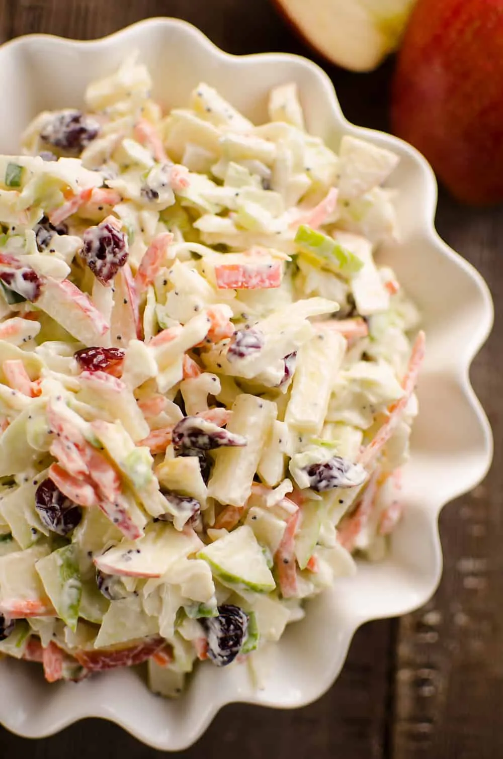 Cranberry Poppyseed Apple Salad