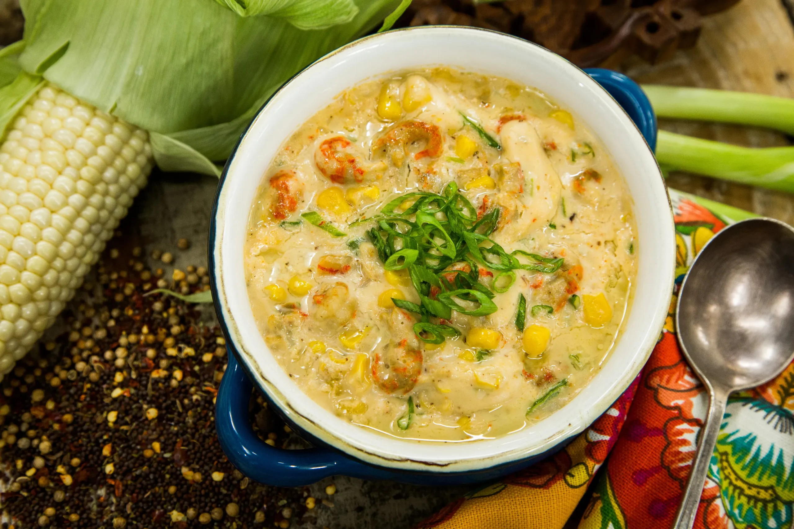 Crawfish Corn Bisque Quick and Easy