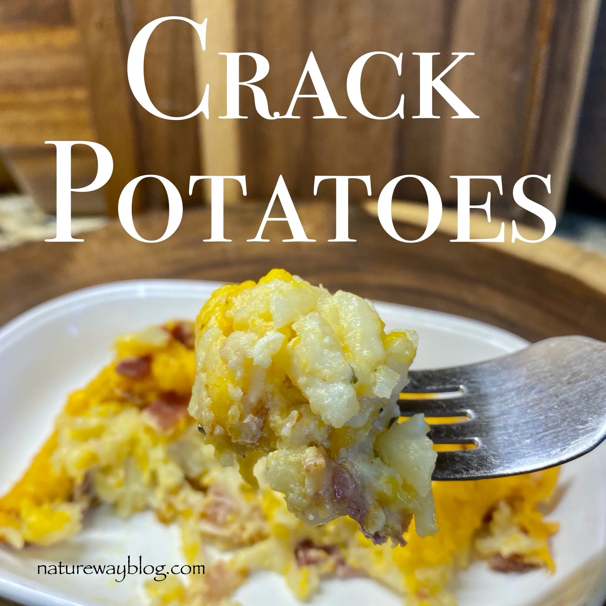 Crazy Crack Potato Casserole