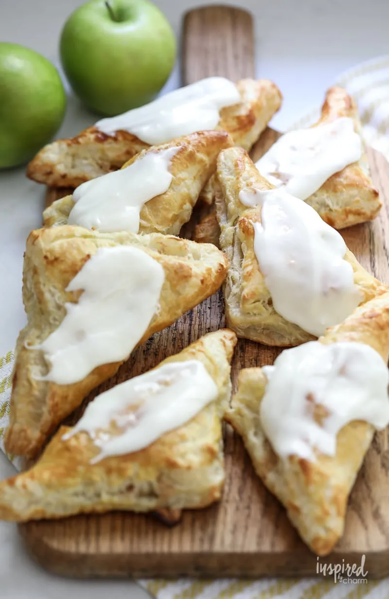 Cream Cheese and Apple Turnovers