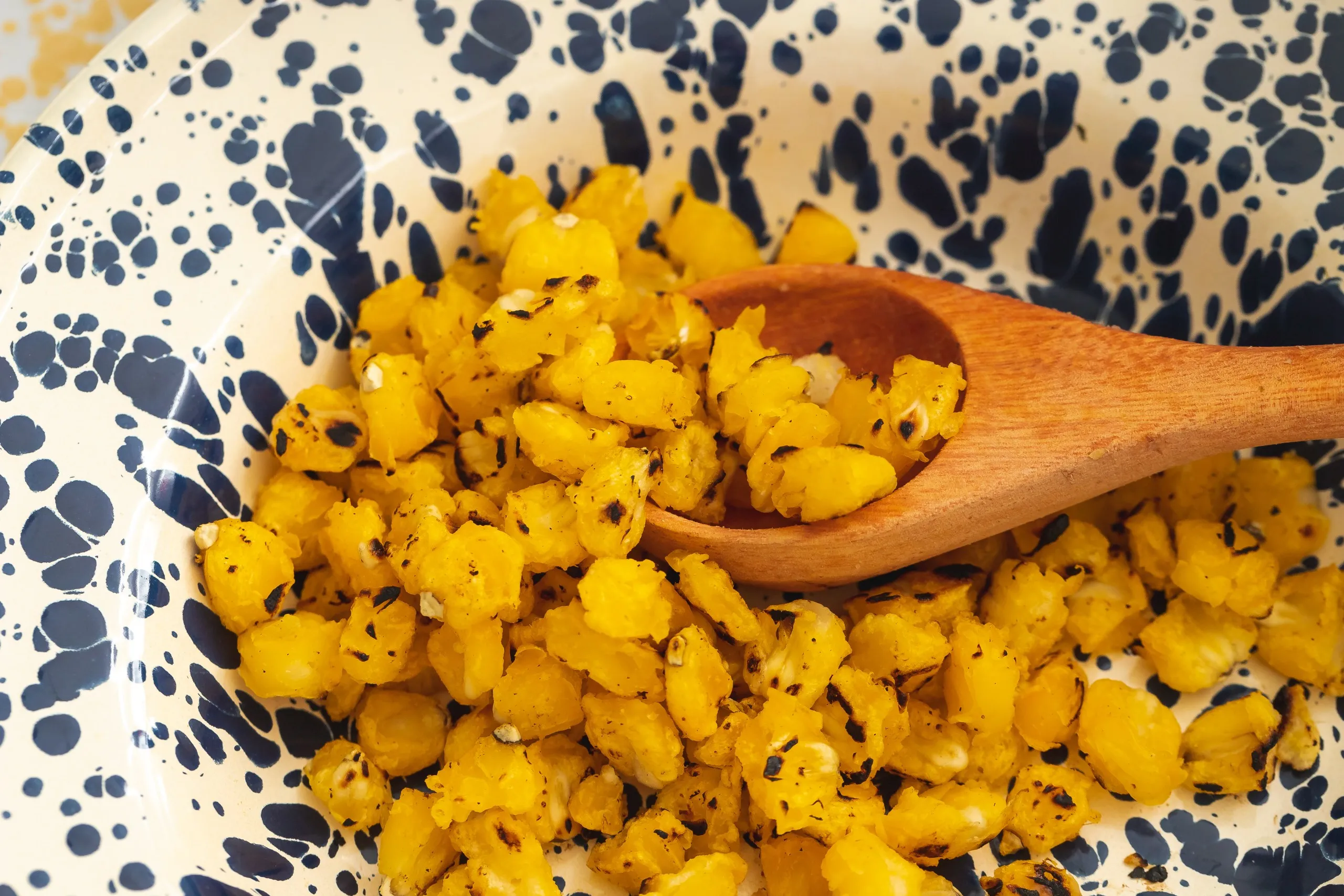 Creamed Hominy on Toast