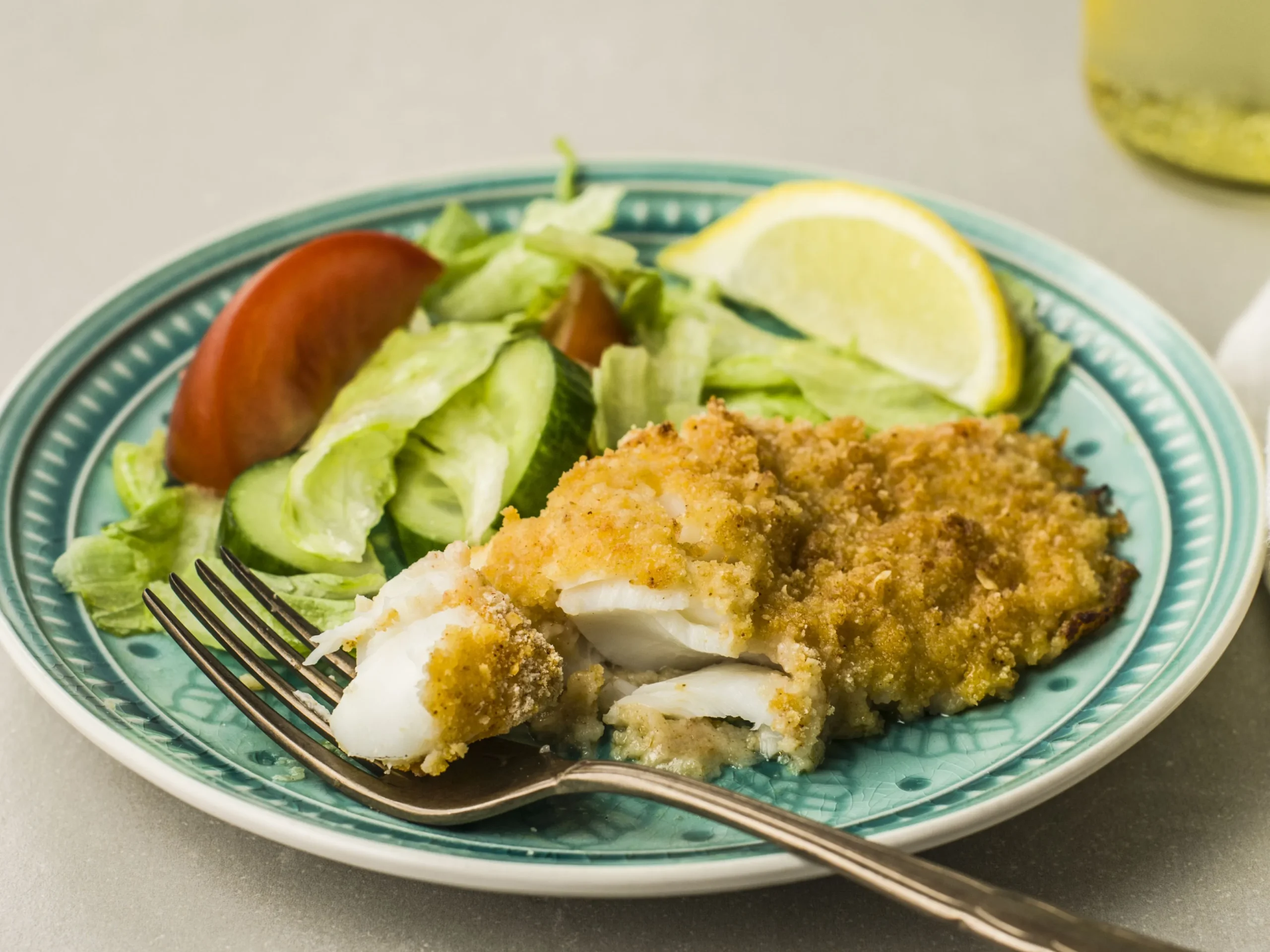 Creamy Baked White Fish Fillet