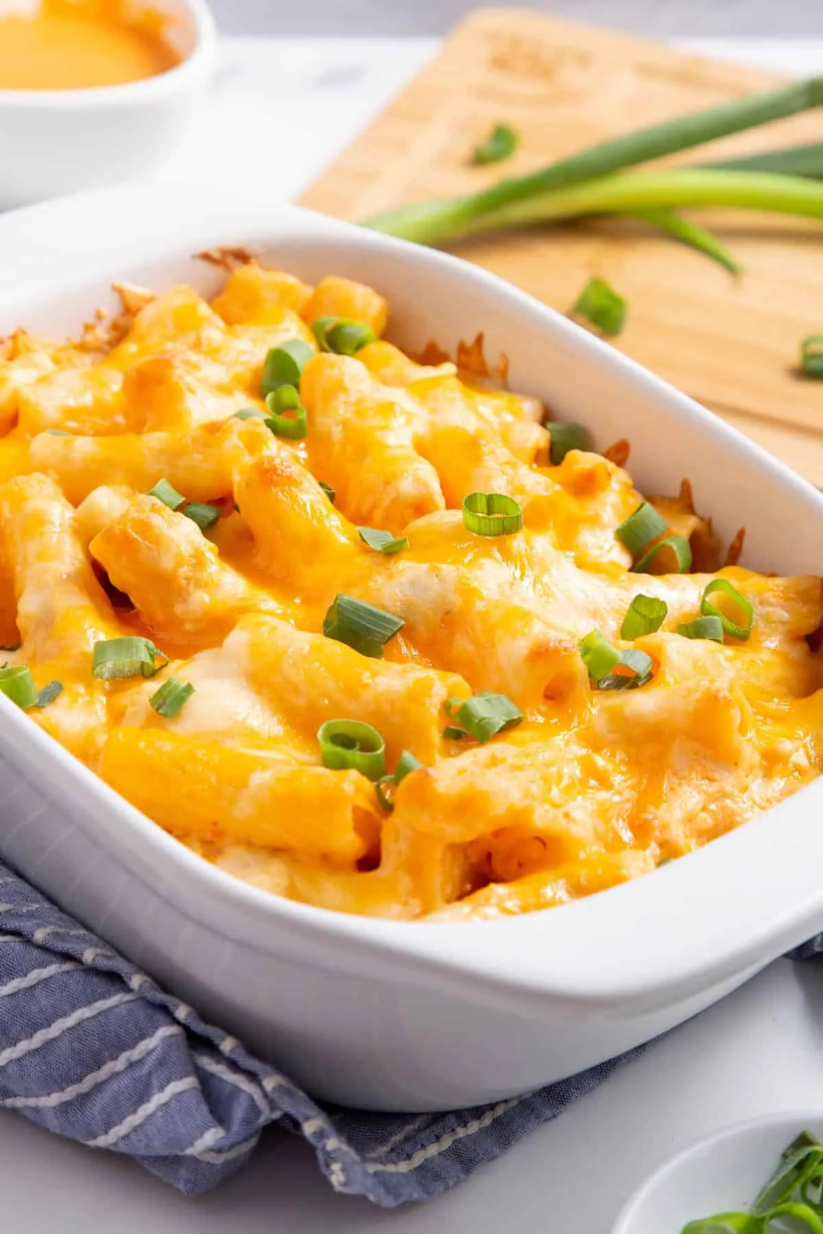 Creamy Buffalo Chicken Casserole