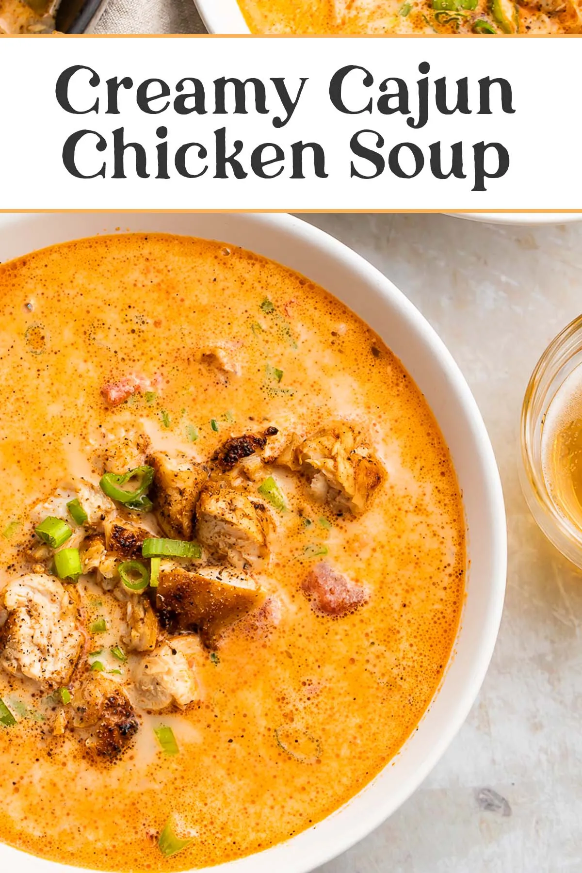 Creamy Cajun Chicken Soup