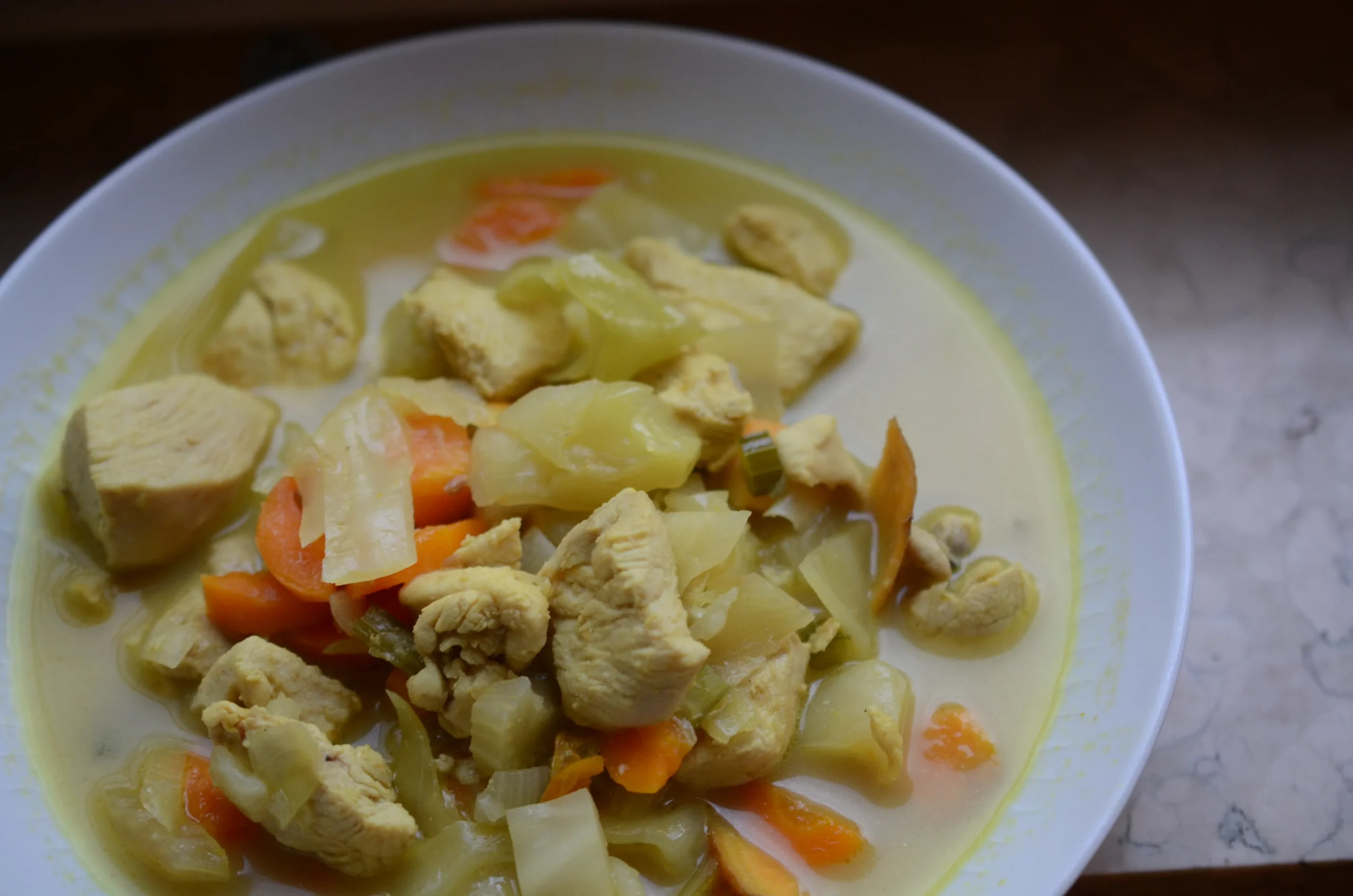 Creamy Coconut Chicken Soup