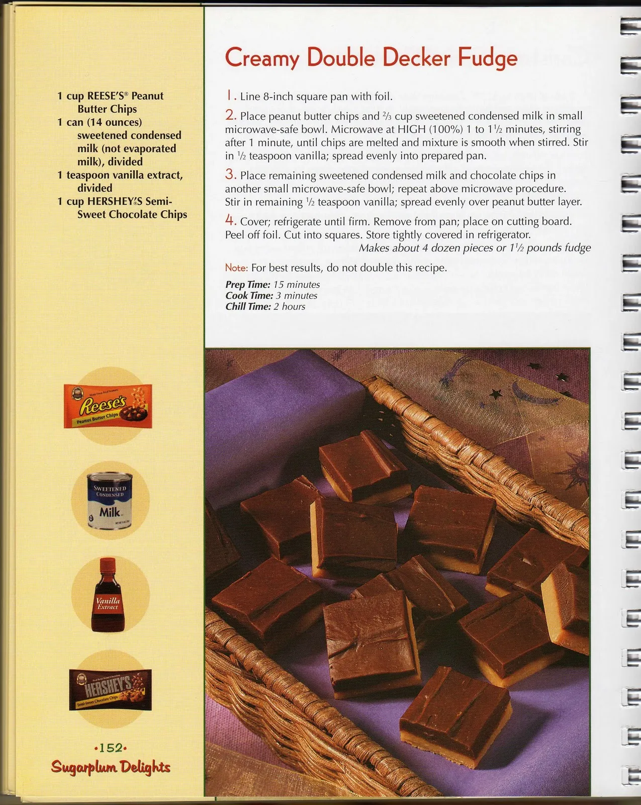 Creamy Double Decker Fudge