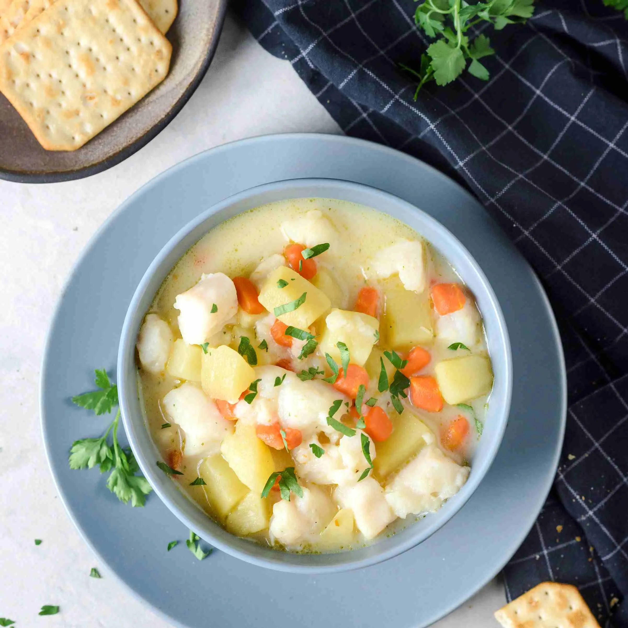Creamy Fish Soup Chowder