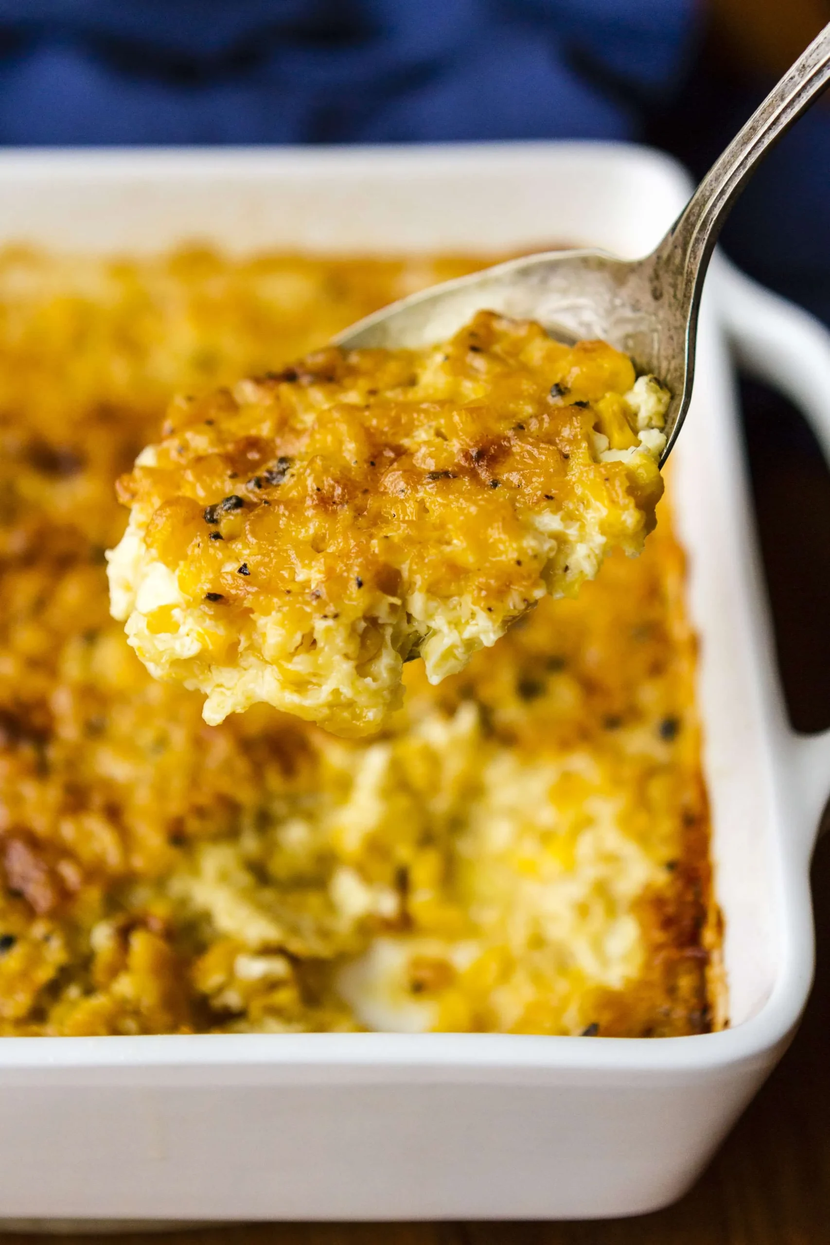 Creamy Fresh Baked Corn