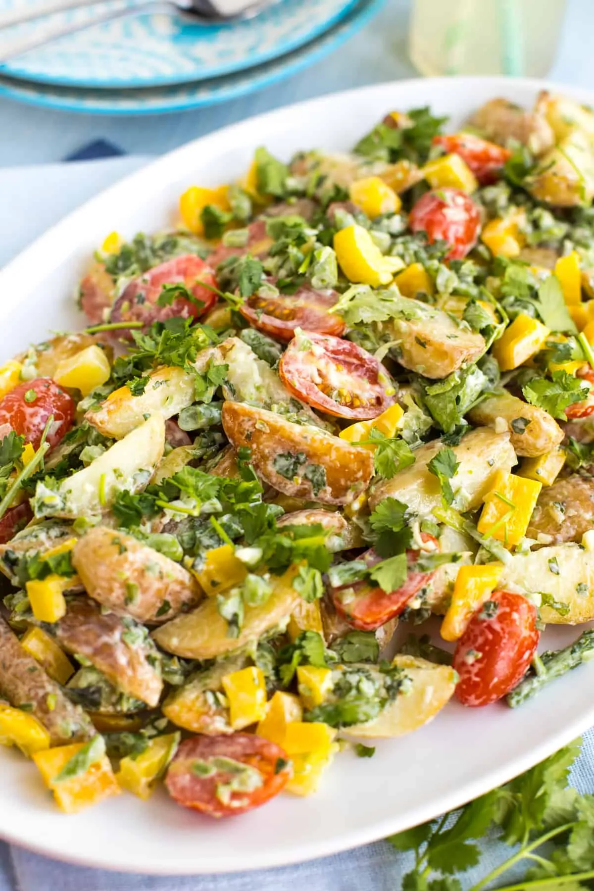 Creamy Green Bean Potato Salad