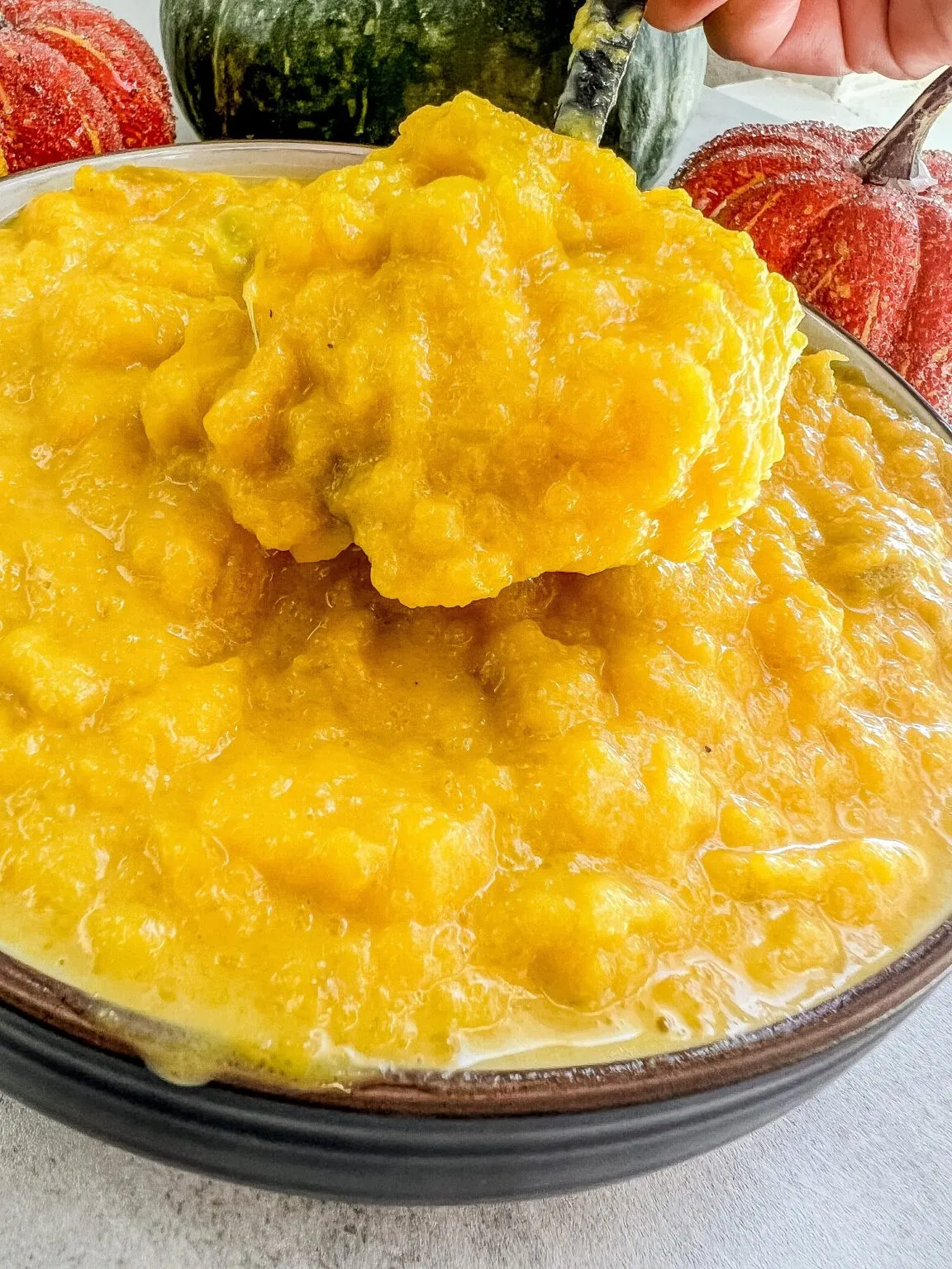 Creamy Kabocha Squash Mashed Potatoes