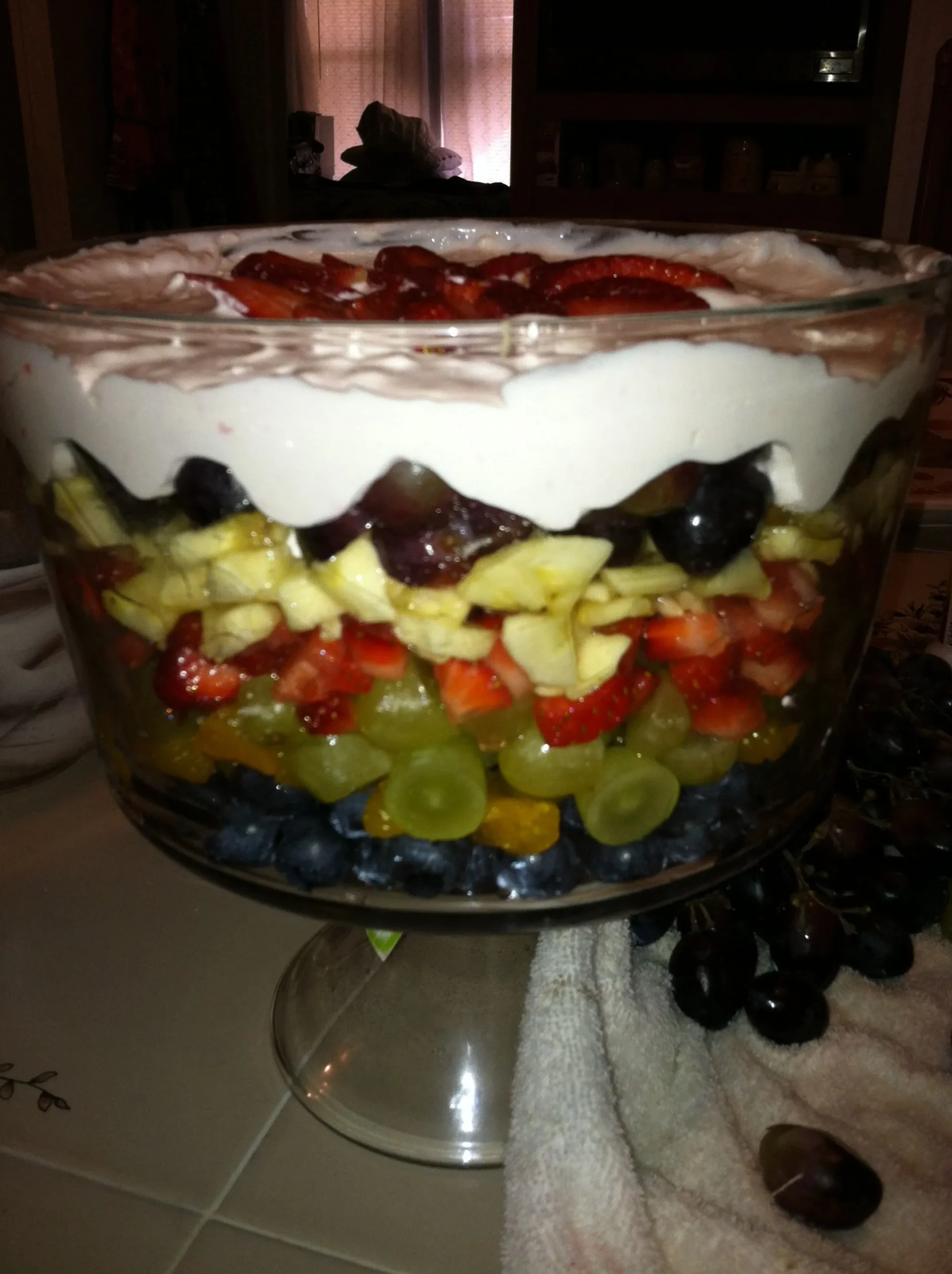 Creamy Layered Fruit Sensation