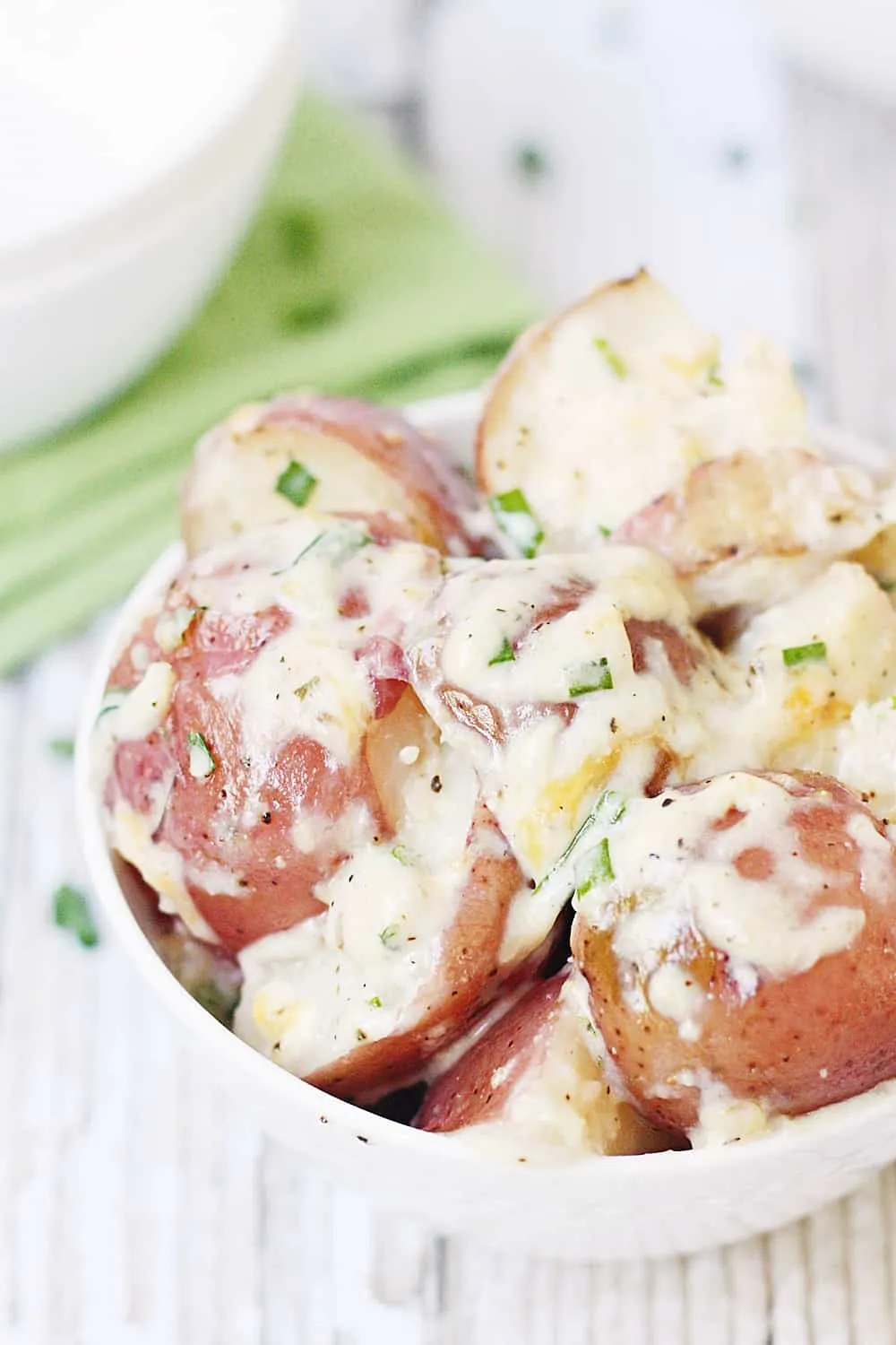 Creamy Ranch Crock Pot Potatoes