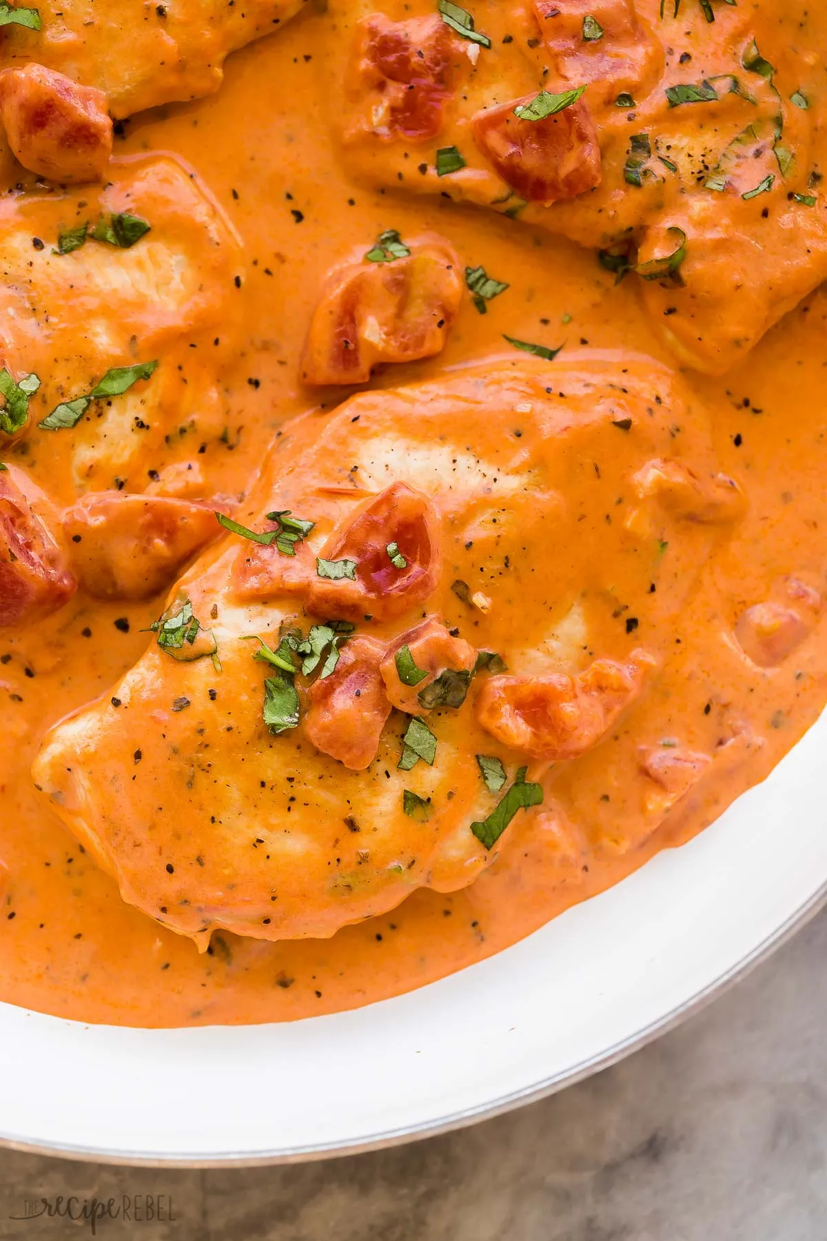 Creamy Tomato Basil Chicken