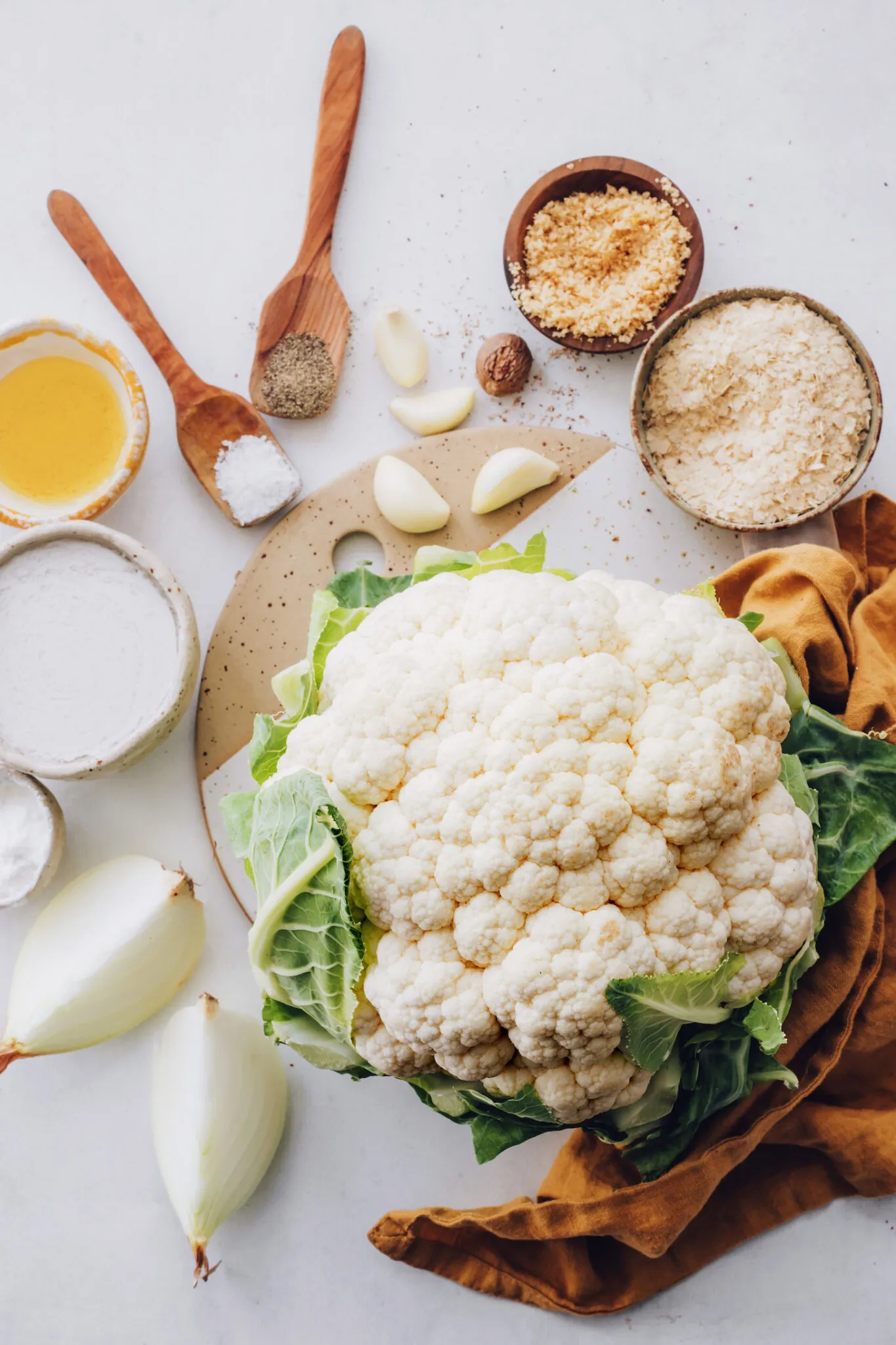 Creamy Vegan Cauliflower Gratin GF