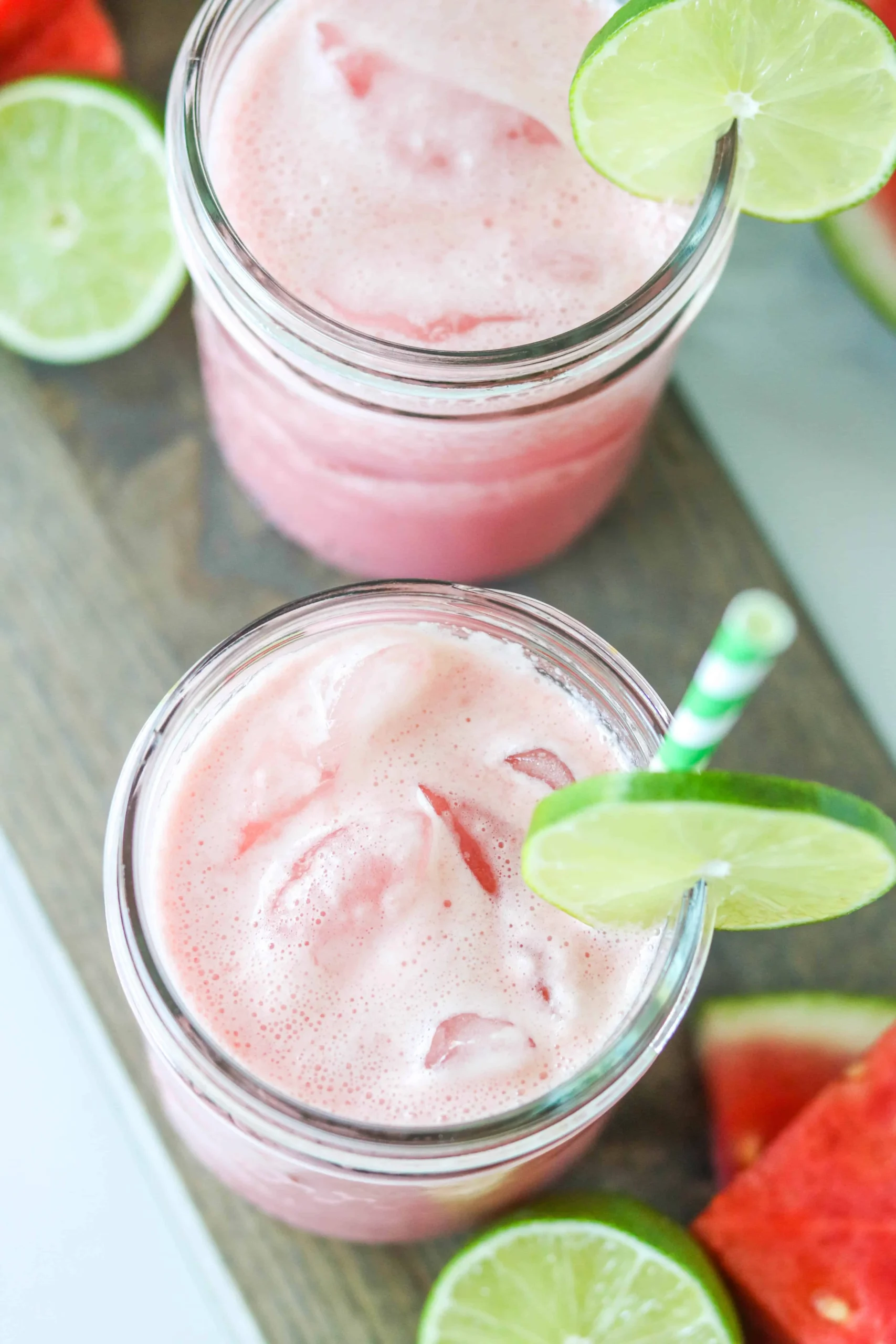 Creamy Watermelon Coconut Milkshake