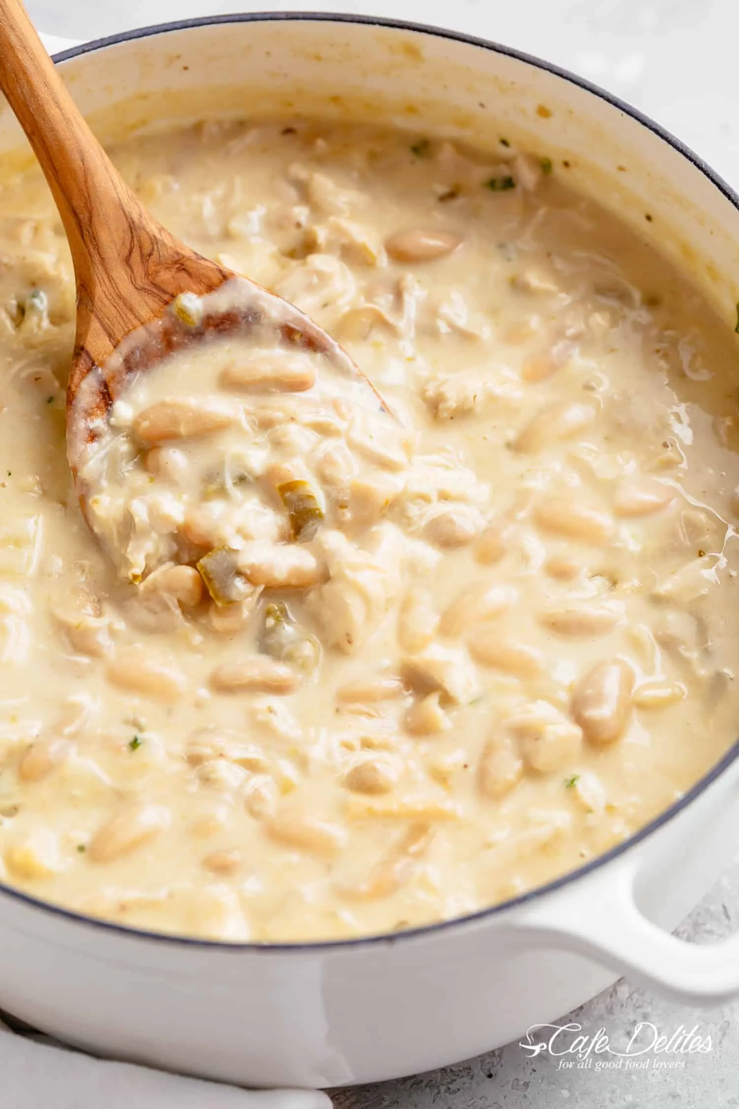Creamy White Turkey Chili
