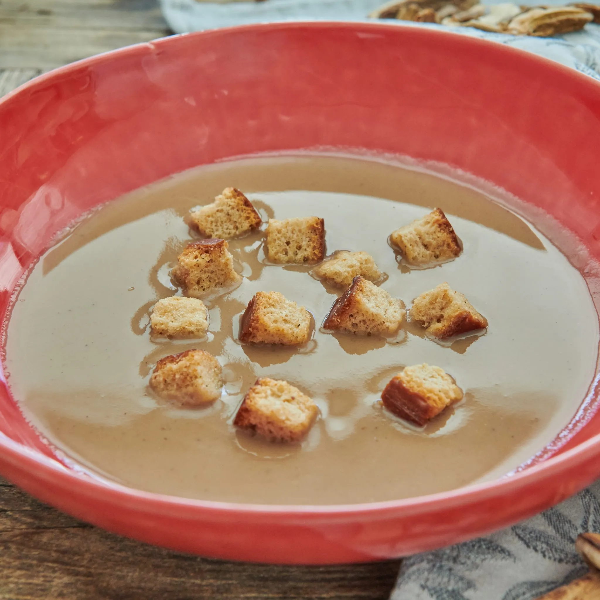 Crema de Setas con Trufa