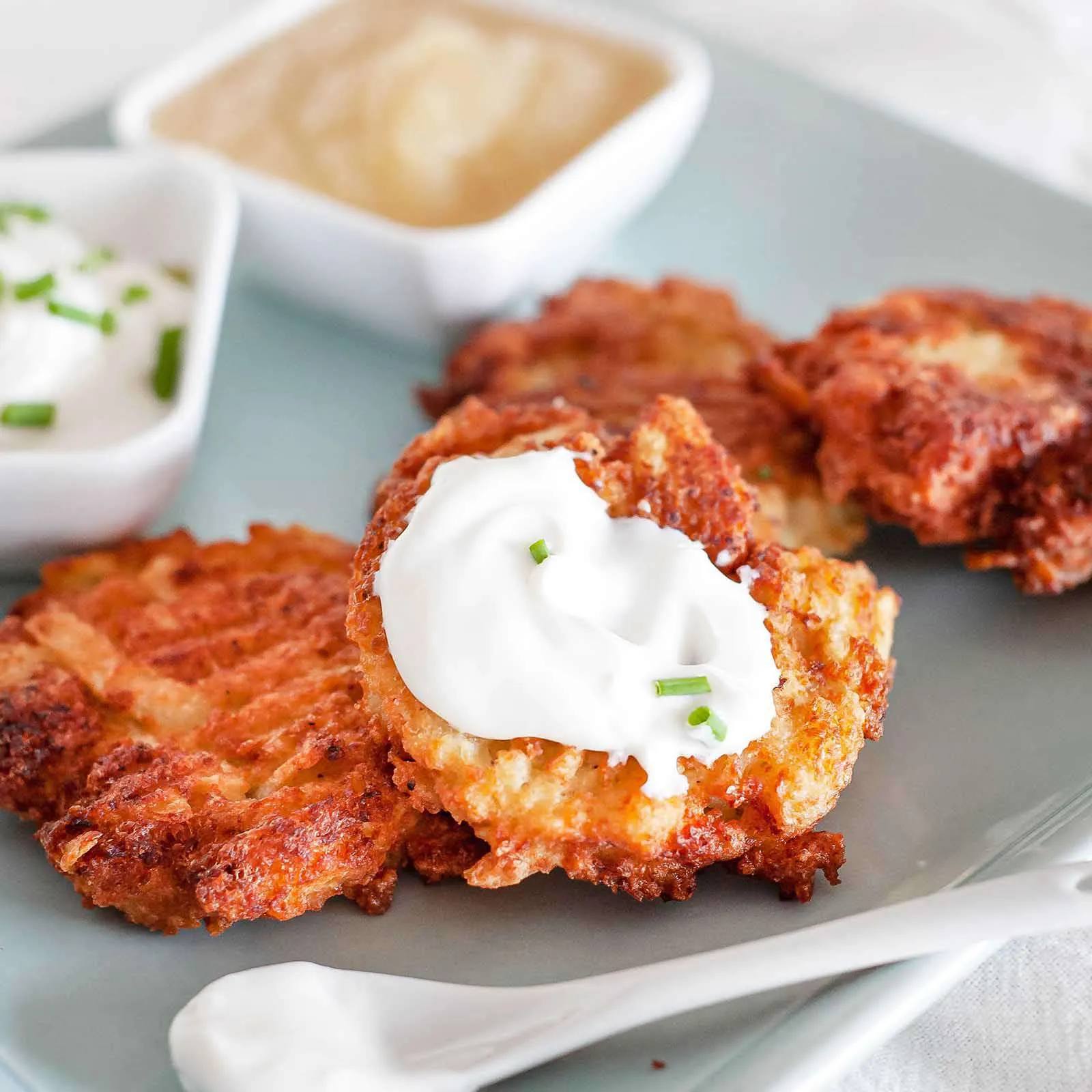 Crisp Fried Potato Latkes