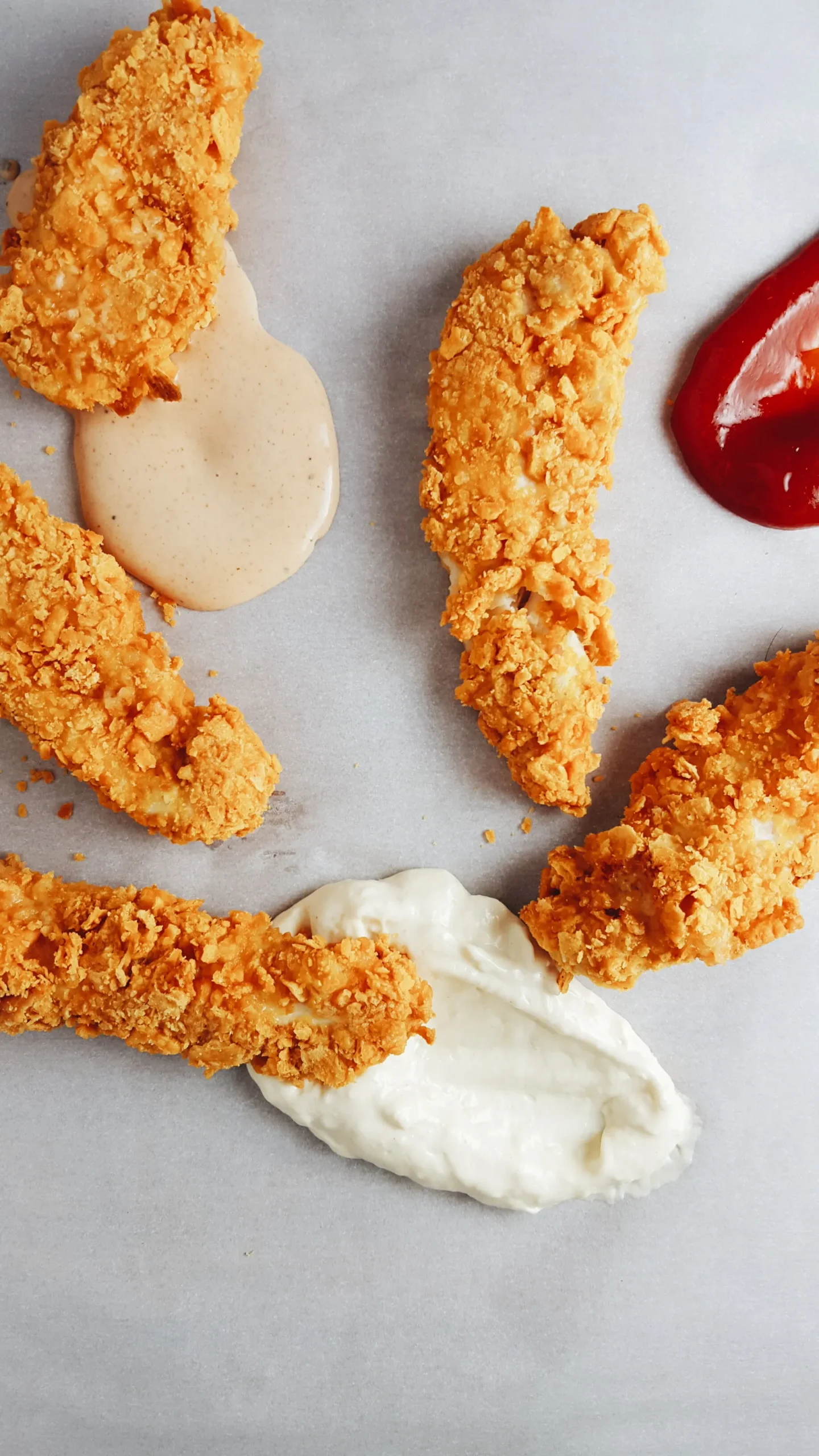 Crispy Cheddar Chicken Tenders