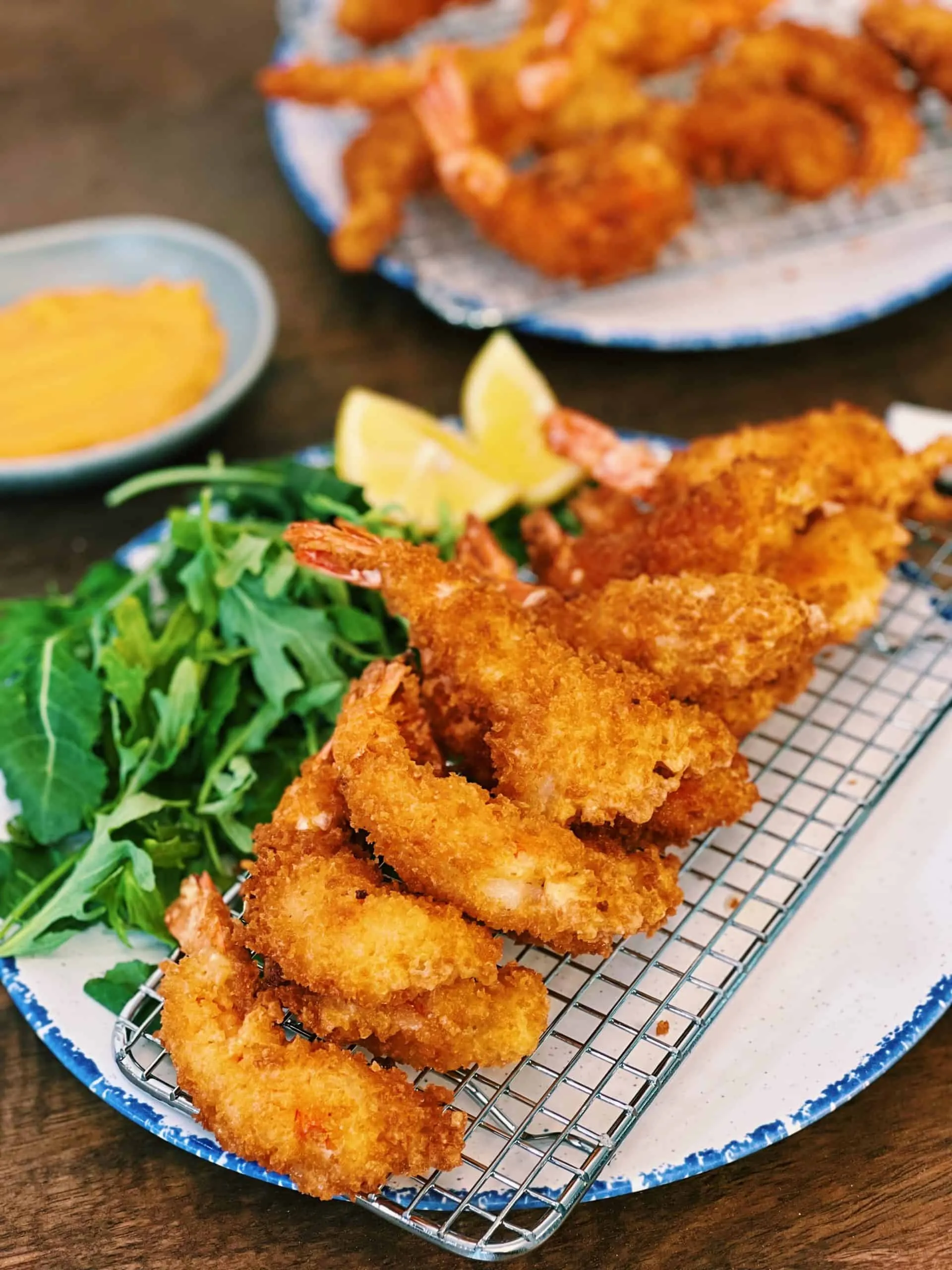 Crispy Coconut Panko Fried Shrimp